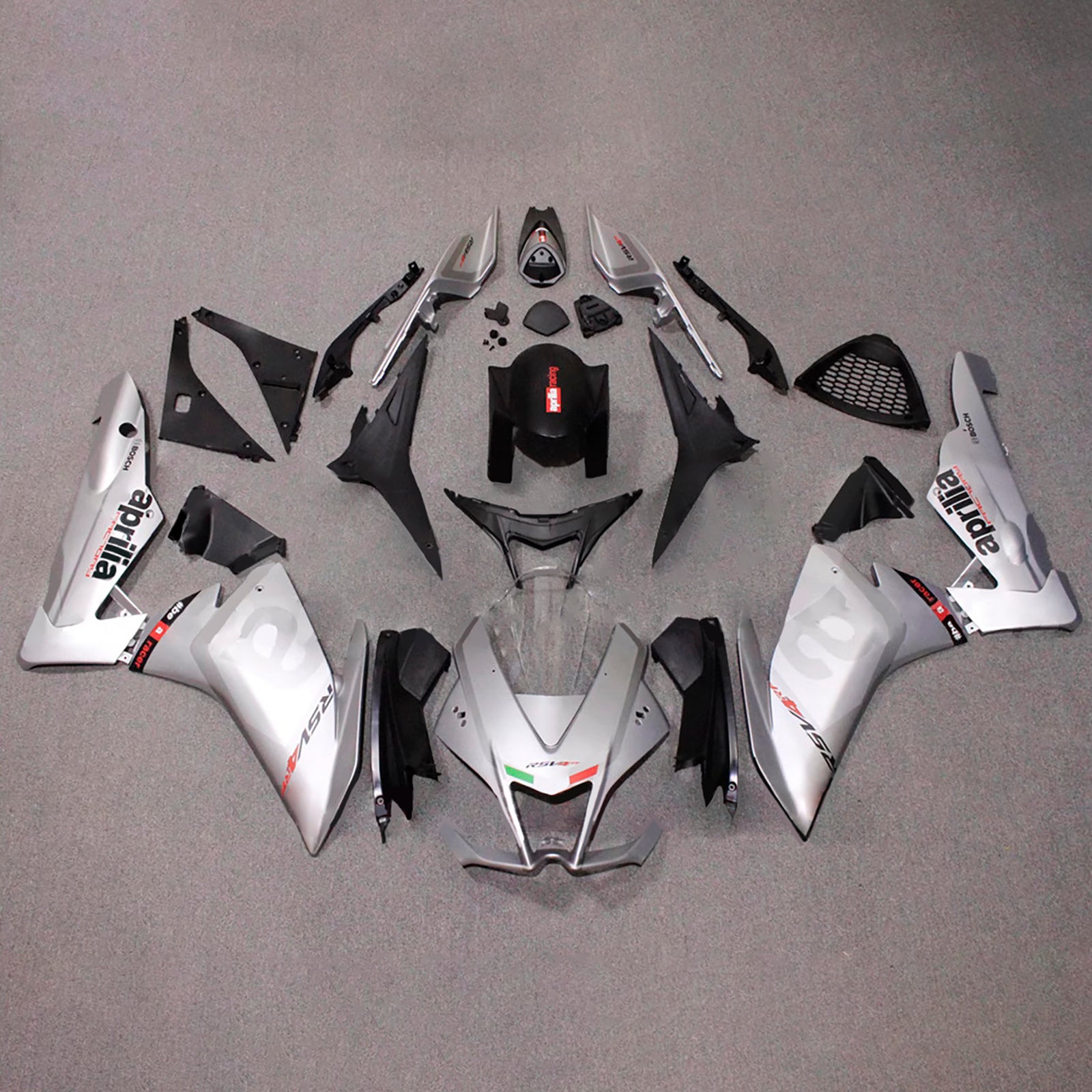 Kit de carénage d'injection Bodywork Abs en plastique ajusté pour Aprilia RSV4 1000 2009-2015