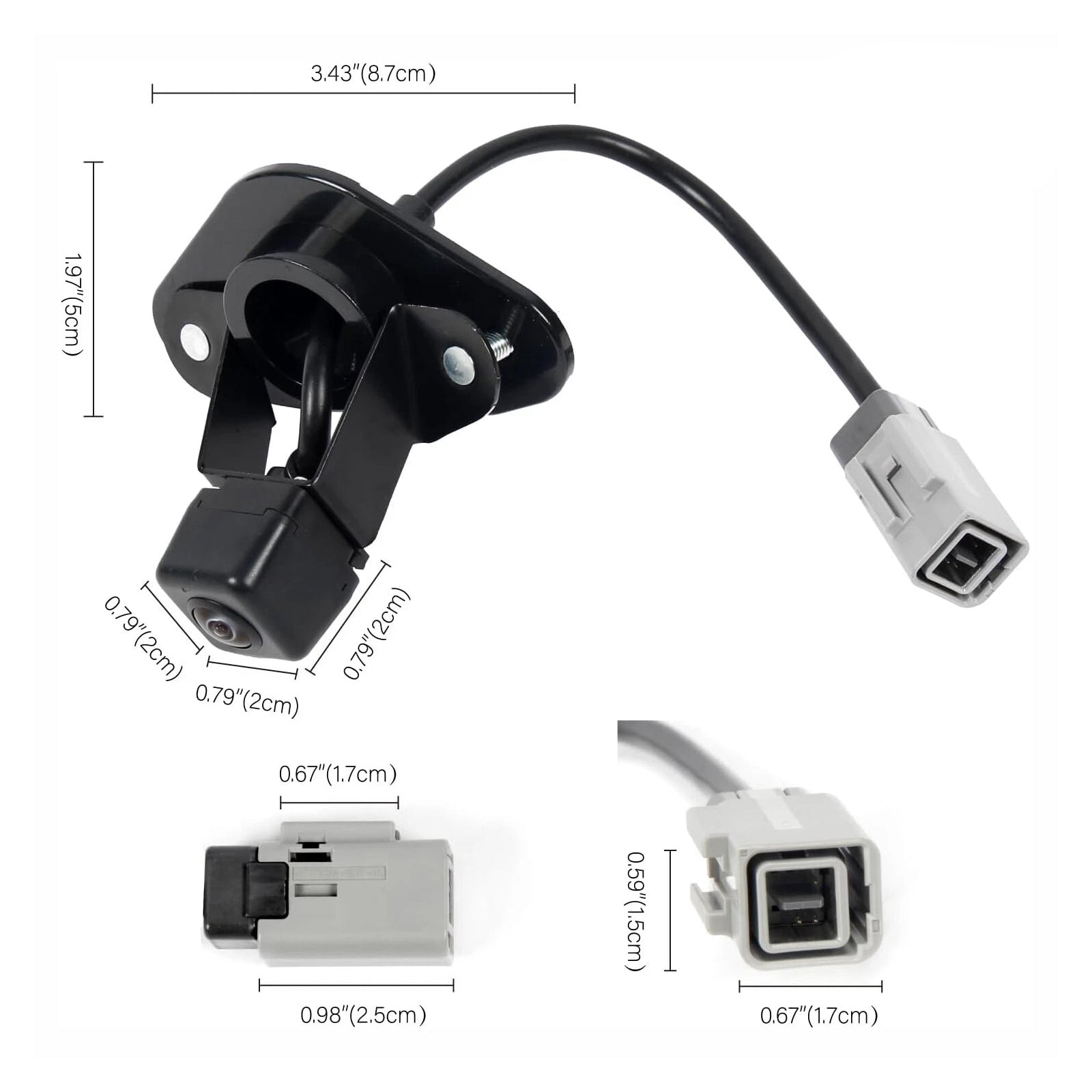 Caméra de recul 86267-AJ10B pour Subaru Legacy Outback 2010-2014