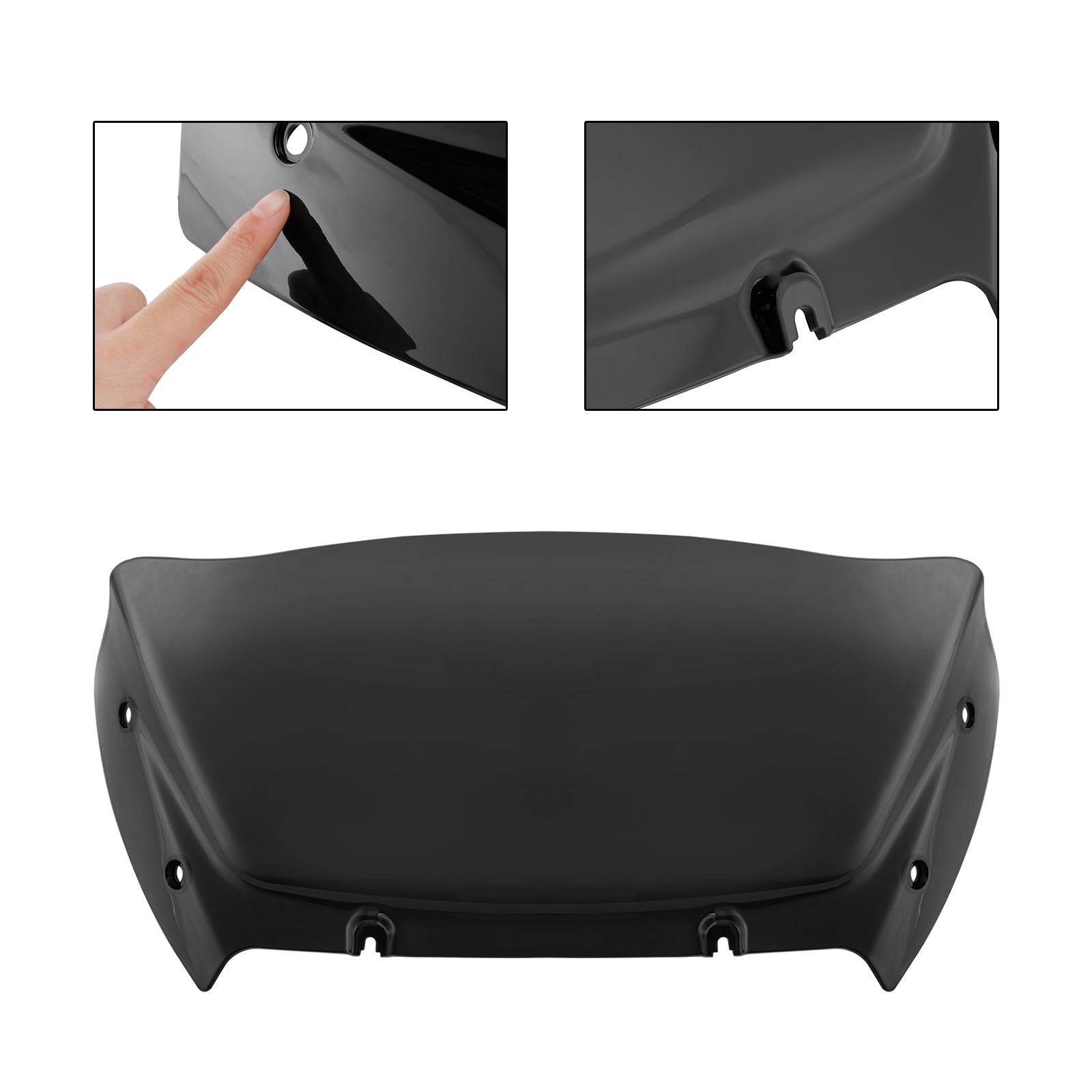 Vetrobransko steklo 9""za Touring Street Glide CVO 117 121 2023–2024"