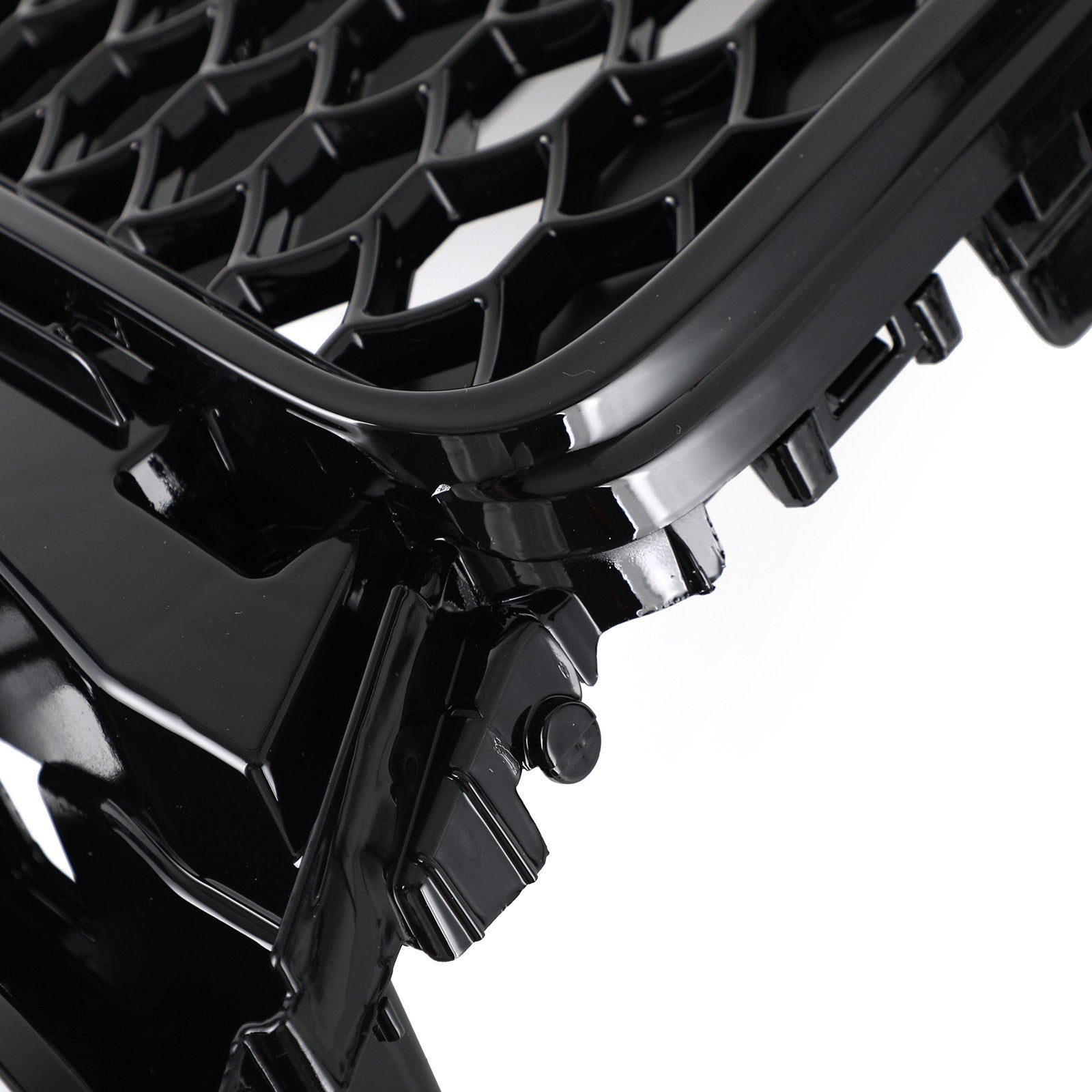 Maska w stylu RS5 Henycomb Sportowa siatka Grille Grill Pasuje do AUDI A5 S5 B8 2008-2012