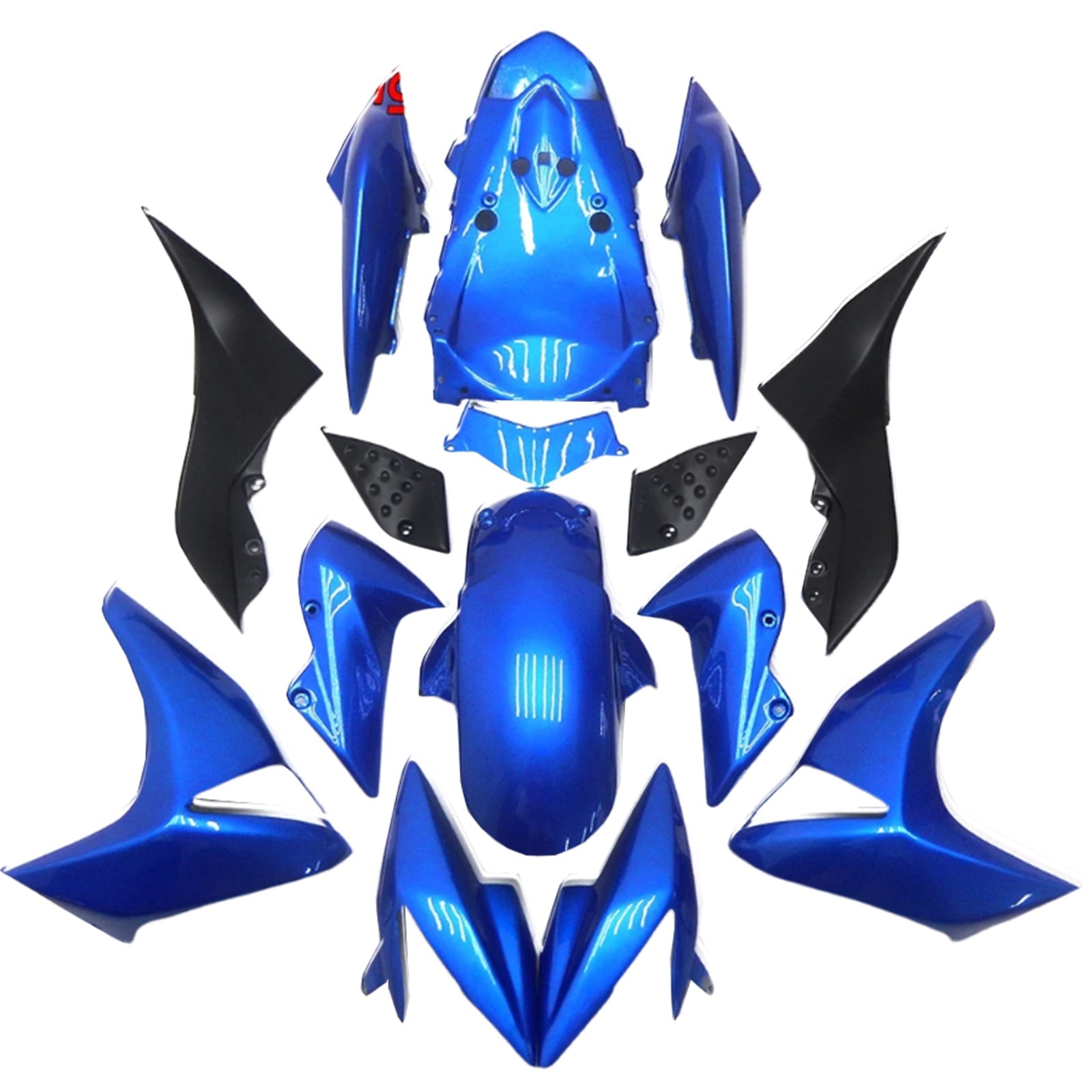 Kawasaki Z1000 2007-2009 komplet za vbrizgavanje, plastična karoserija ABS