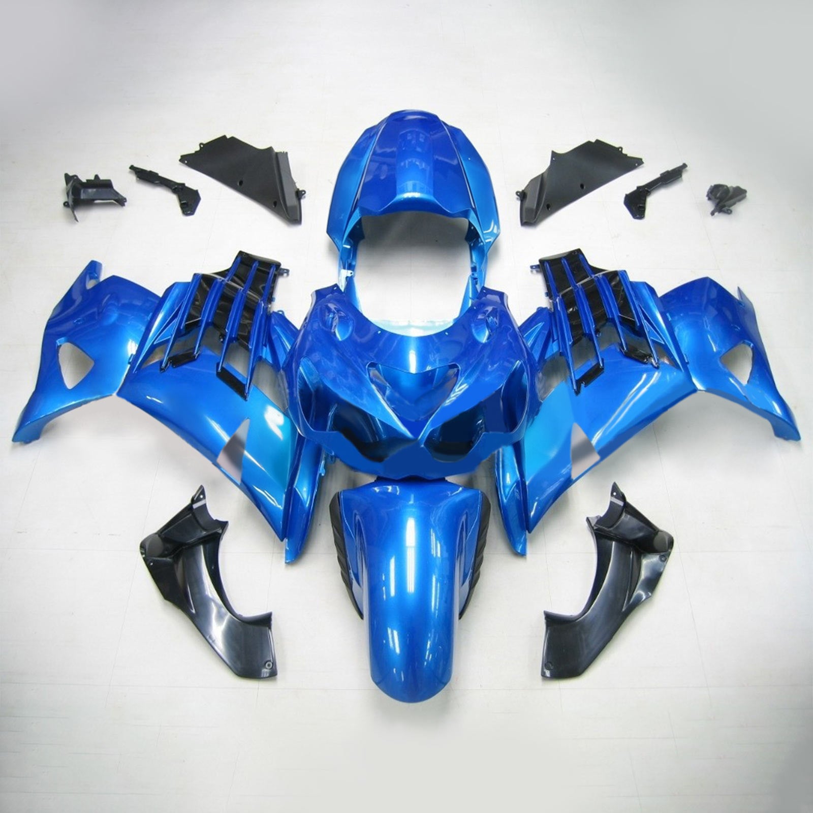 Kit de carénage par injection, carrosserie adaptée à la Kawasaki ZX14R ZZR1400 2012-2026