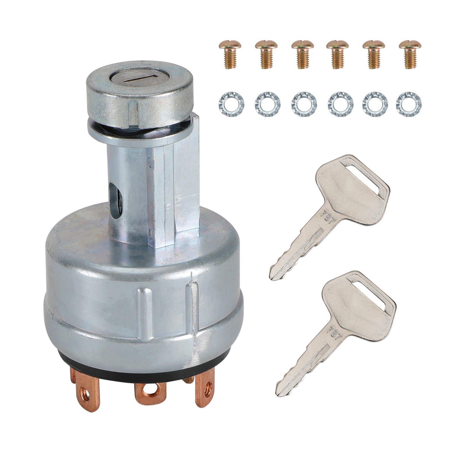 Interrupteur D'Allumage Avec Clés Pour Kubota Yanmar John Deere 08086-10000