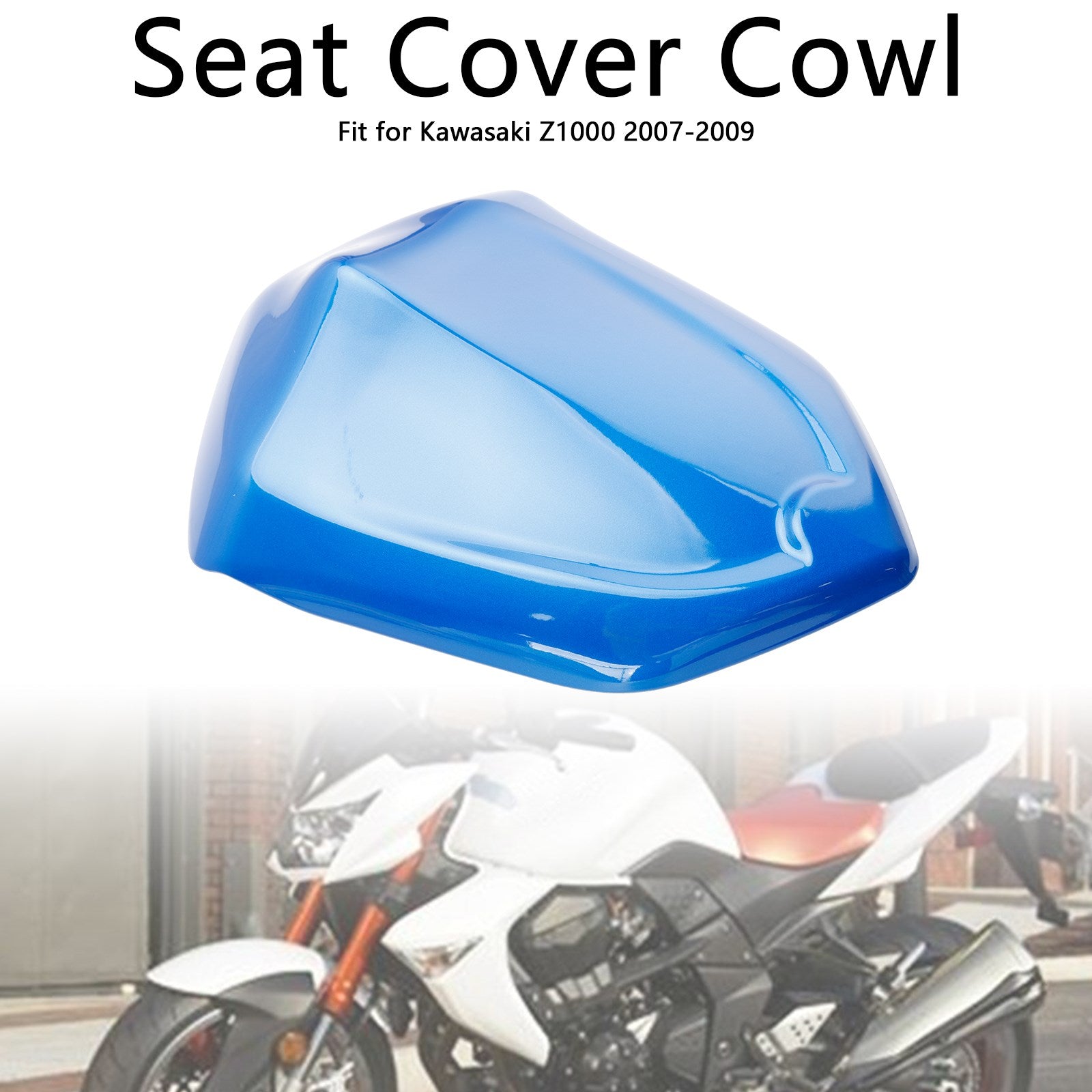 Capot de carénage de siège arrière pour Kawasaki Z1000 2007-2009