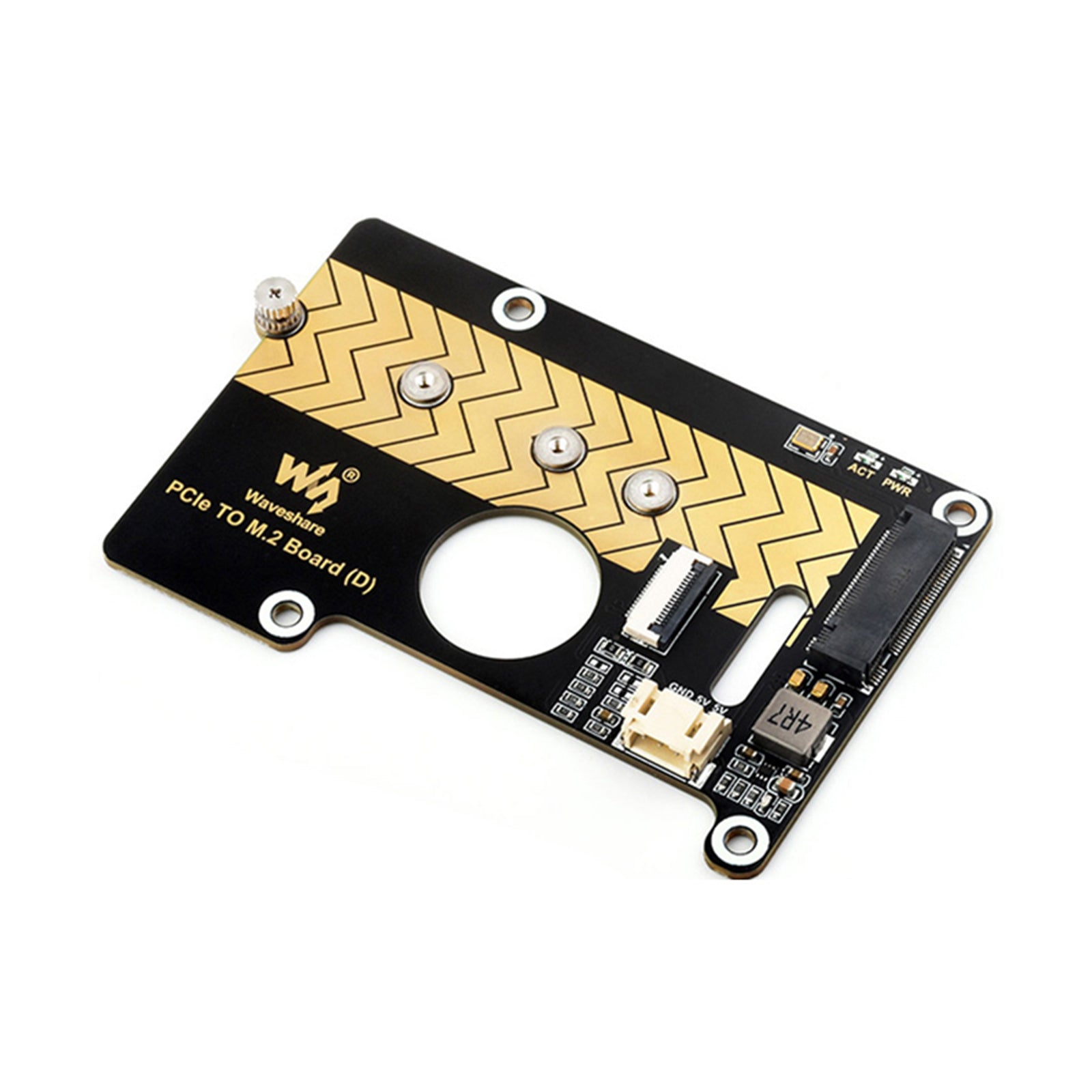 Carte d'extension de transmission 8 Gbit/s pour Raspberry Pi 5 PCIE vers M.2