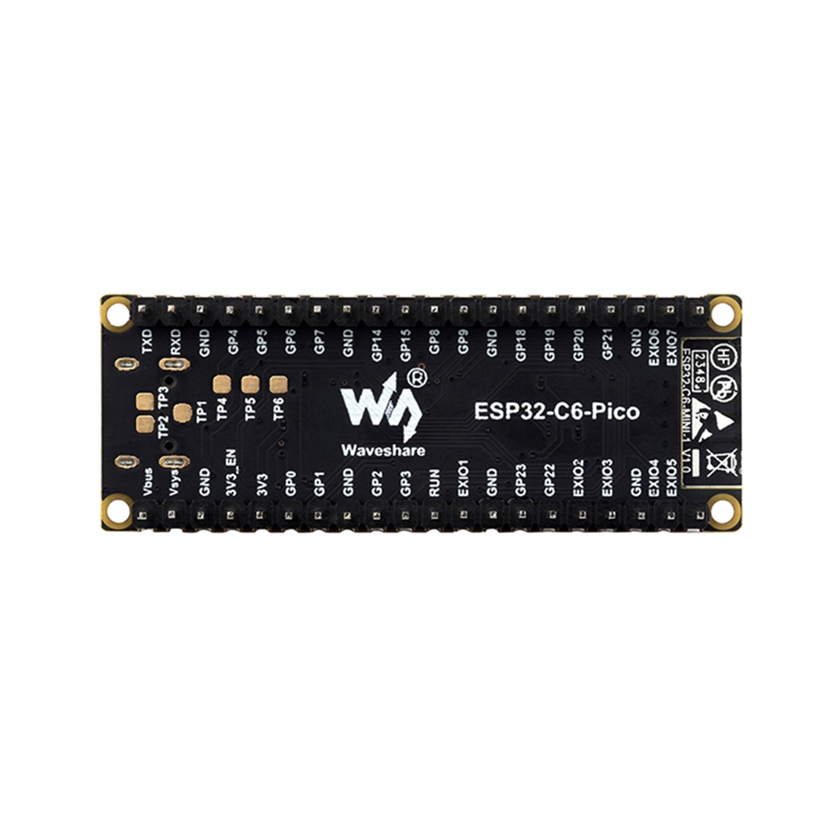 ESP32-C6 MicroController Karta rozwoju, procesor Monocoeur PI Pico, 160 MHz