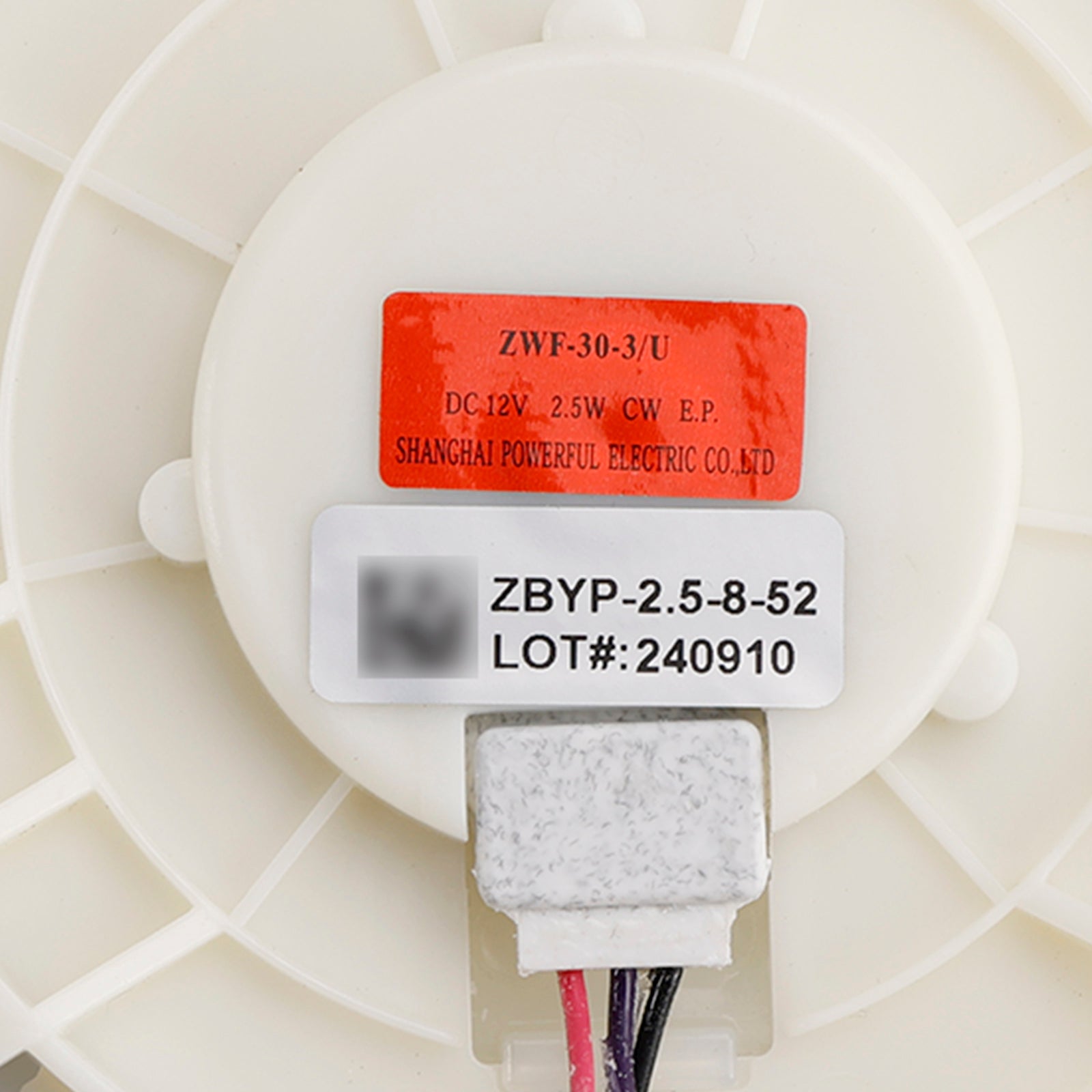 WR60X35365 FREEZER -verdampingsventilatormotor voor vriezer GE WR60X27189