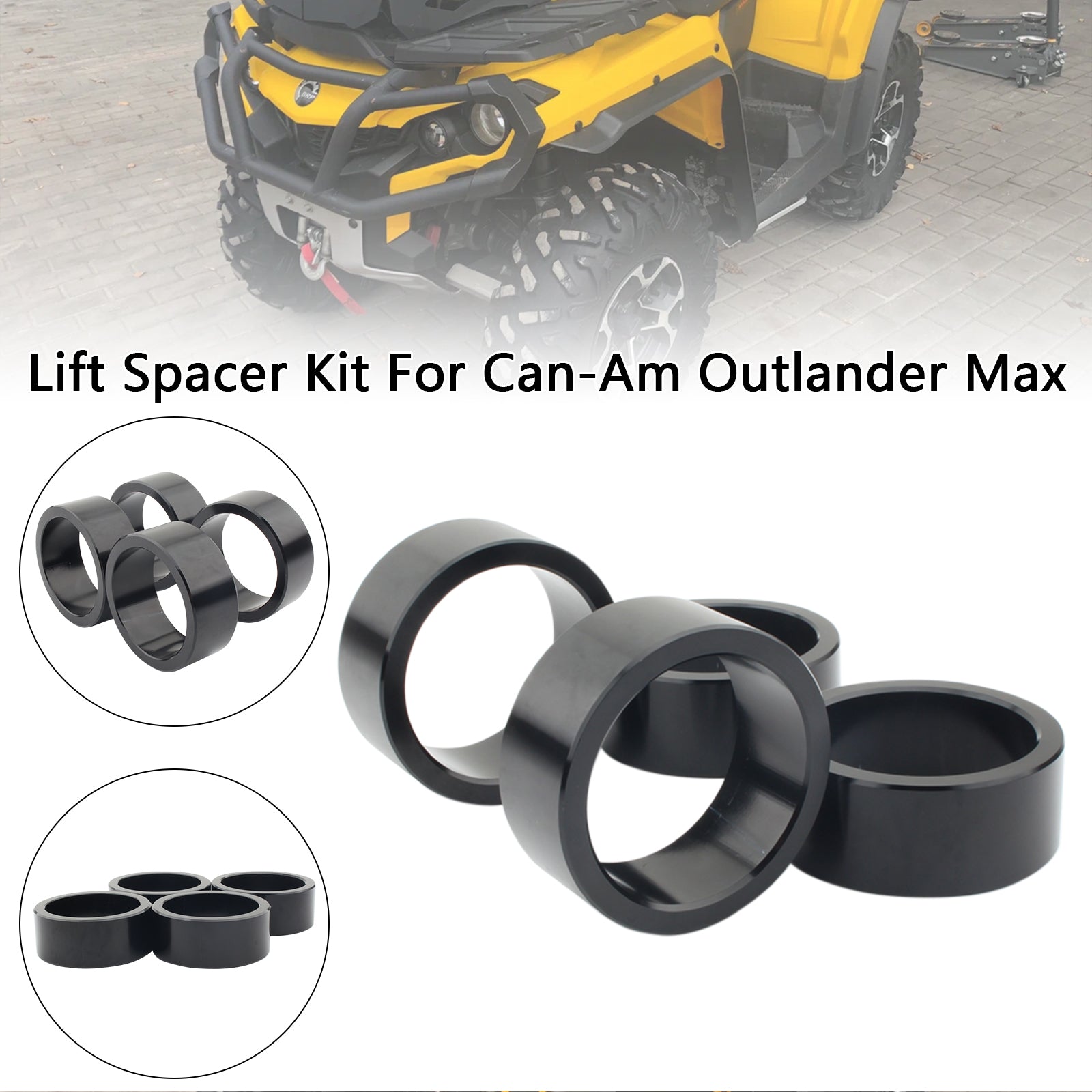 Kit d'entretoises de levage pour Can-Am Outlander Max 1000/1000R/400/500/570/650/800/850