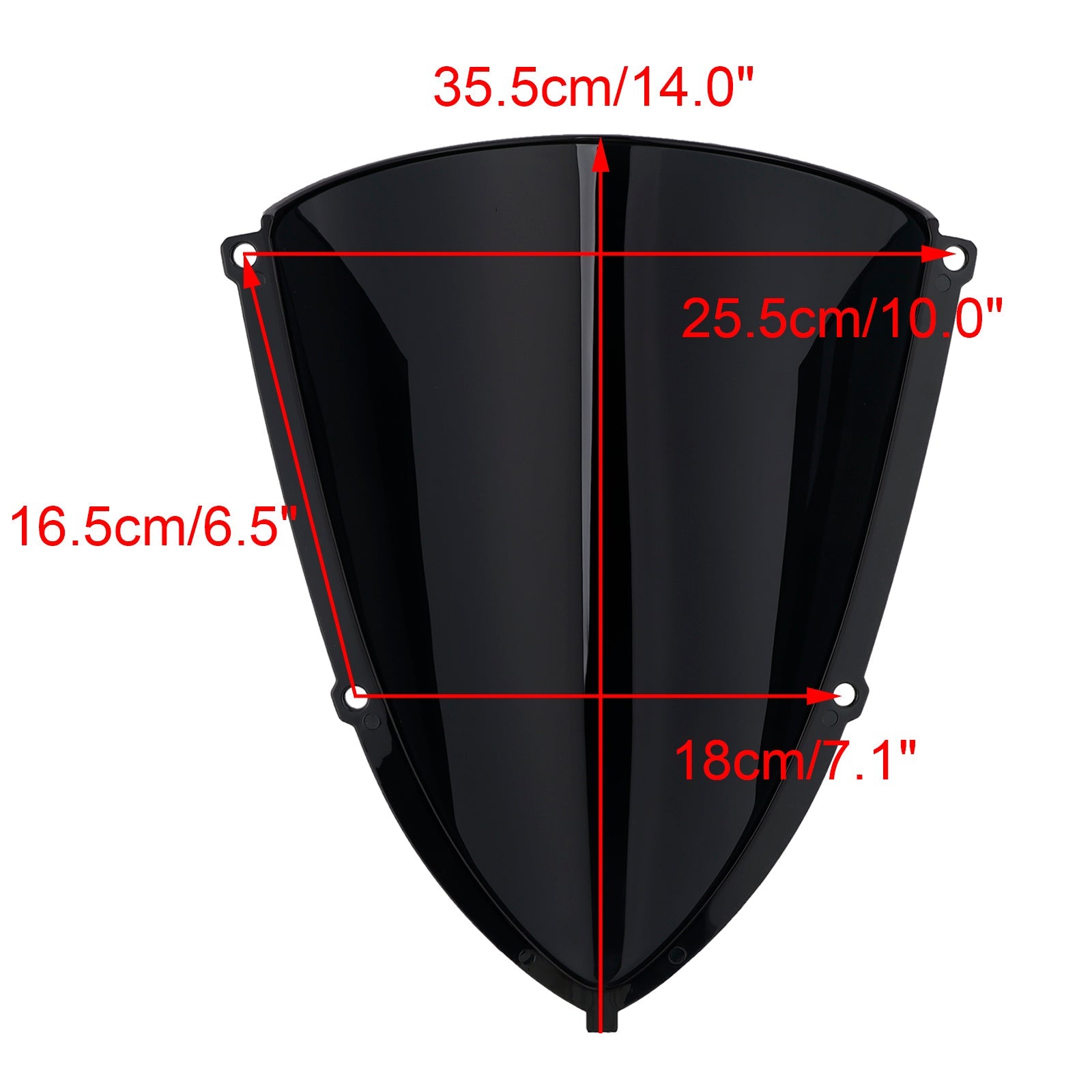 Pare-brise compatible avec Aprilia RS457 2024-2025