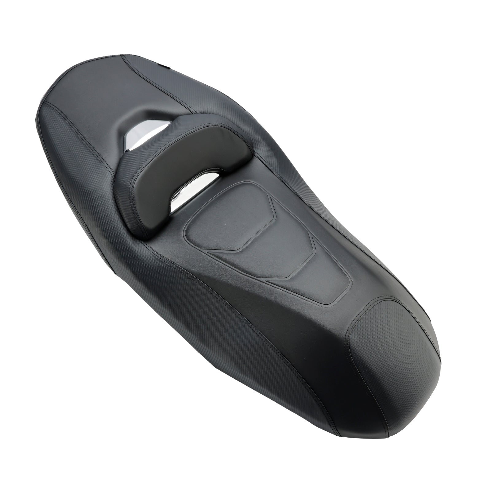 Asiento de pasajero completo para pasajeros para Yamaha X-Max 300 2023-2024, rojo