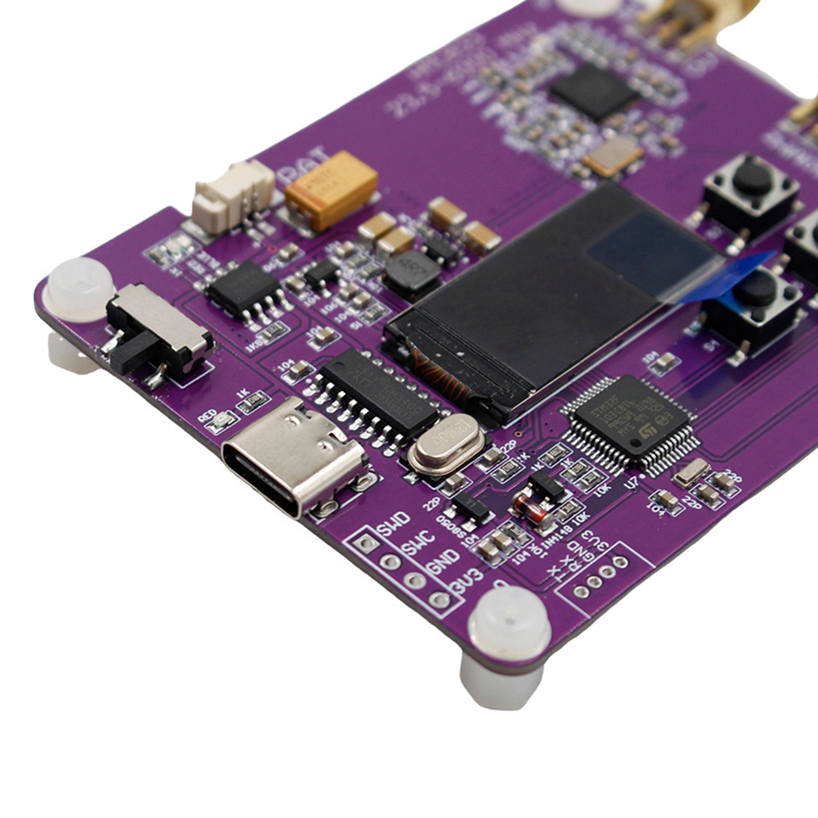 RF 6 GHz: n signaaligeneraattori, 23,5-6 000 MHz näppäimistö, OLED HMC833 -näyttö