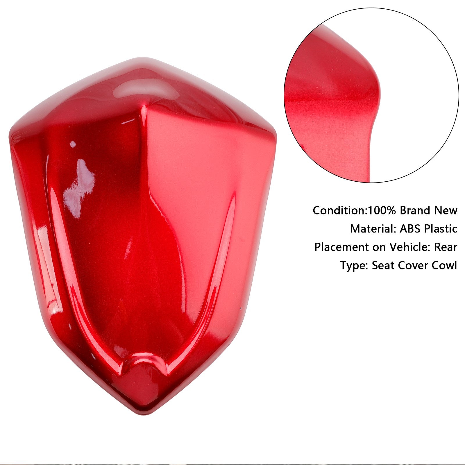 Capot de carénage de siège arrière pour Kawasaki Z1000 2007-2009