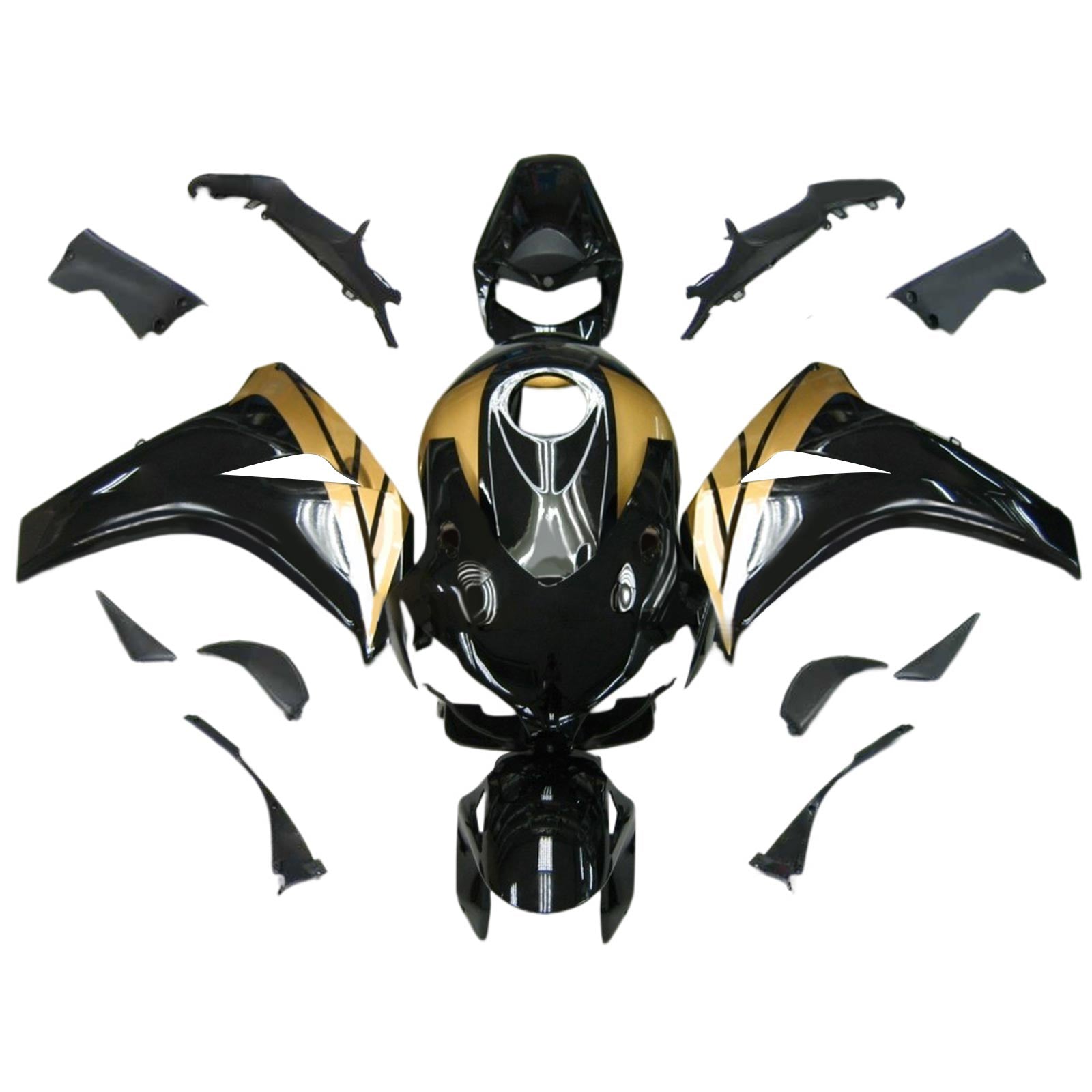 Kit de carénage injecté en plastique ABS pour Honda CBR1000RR 2008-2011