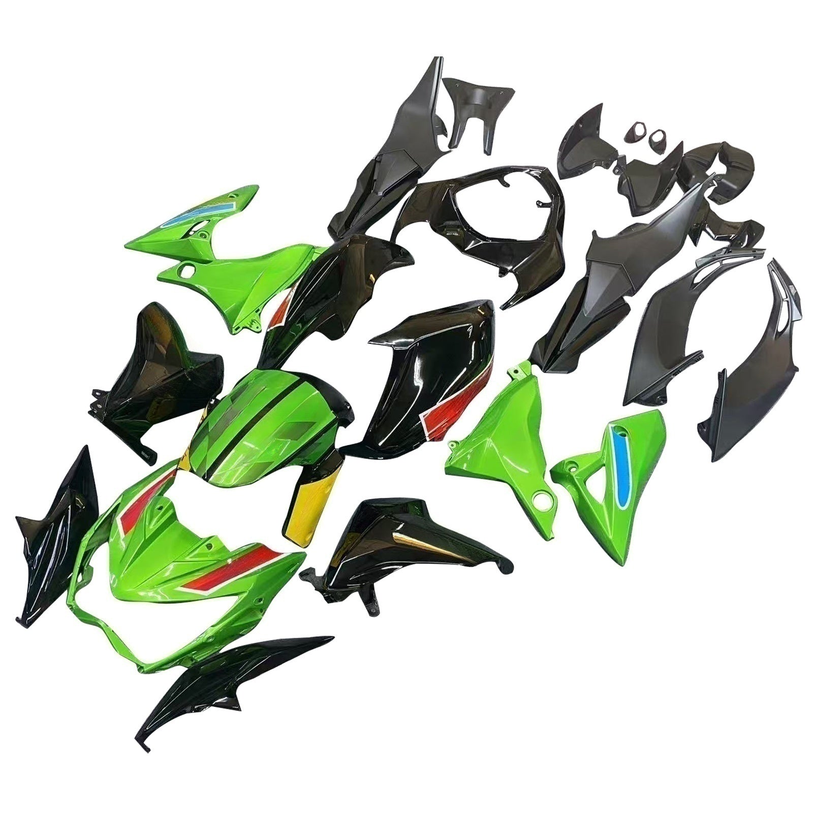 Kit de carénage par injection, carrosserie en plastique ABS, compatible avec la Kawasaki Z800 2013-2018