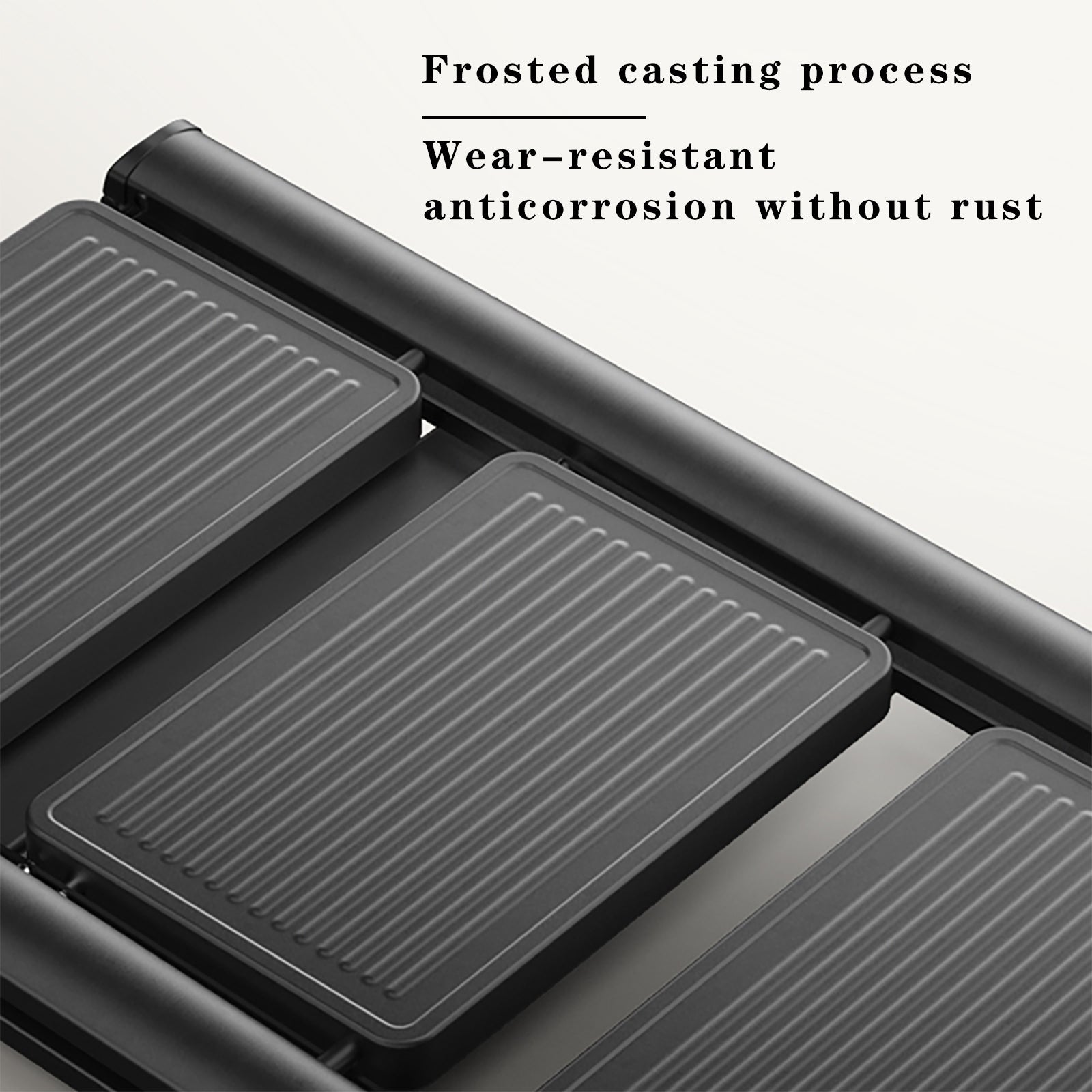 Trap, 3 niveaus, opvouwbaar, aluminium, breed, licht, compact, ladder