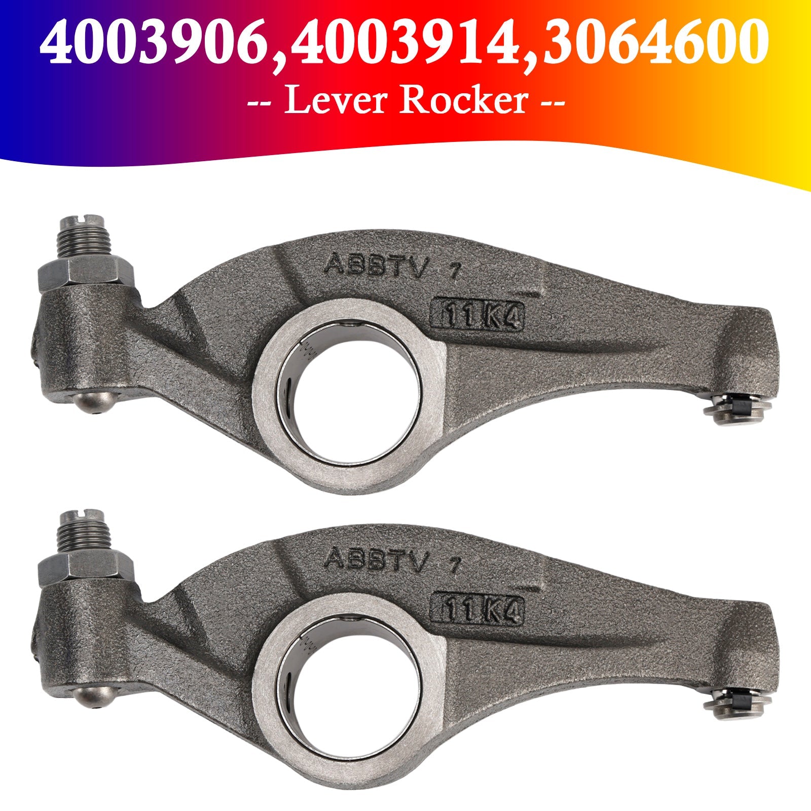 2x Nouveau levier à bascule pour Cummins 4003906 4003914 3064600