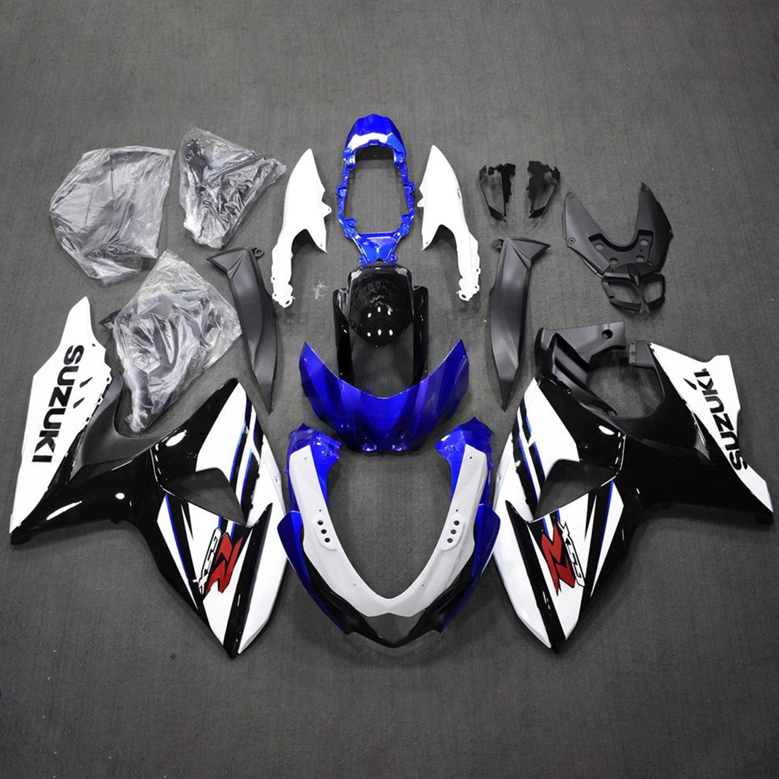 Kit de carénage injecté en plastique ABS pour Suzuki GSXR1000 2009-2016 K9