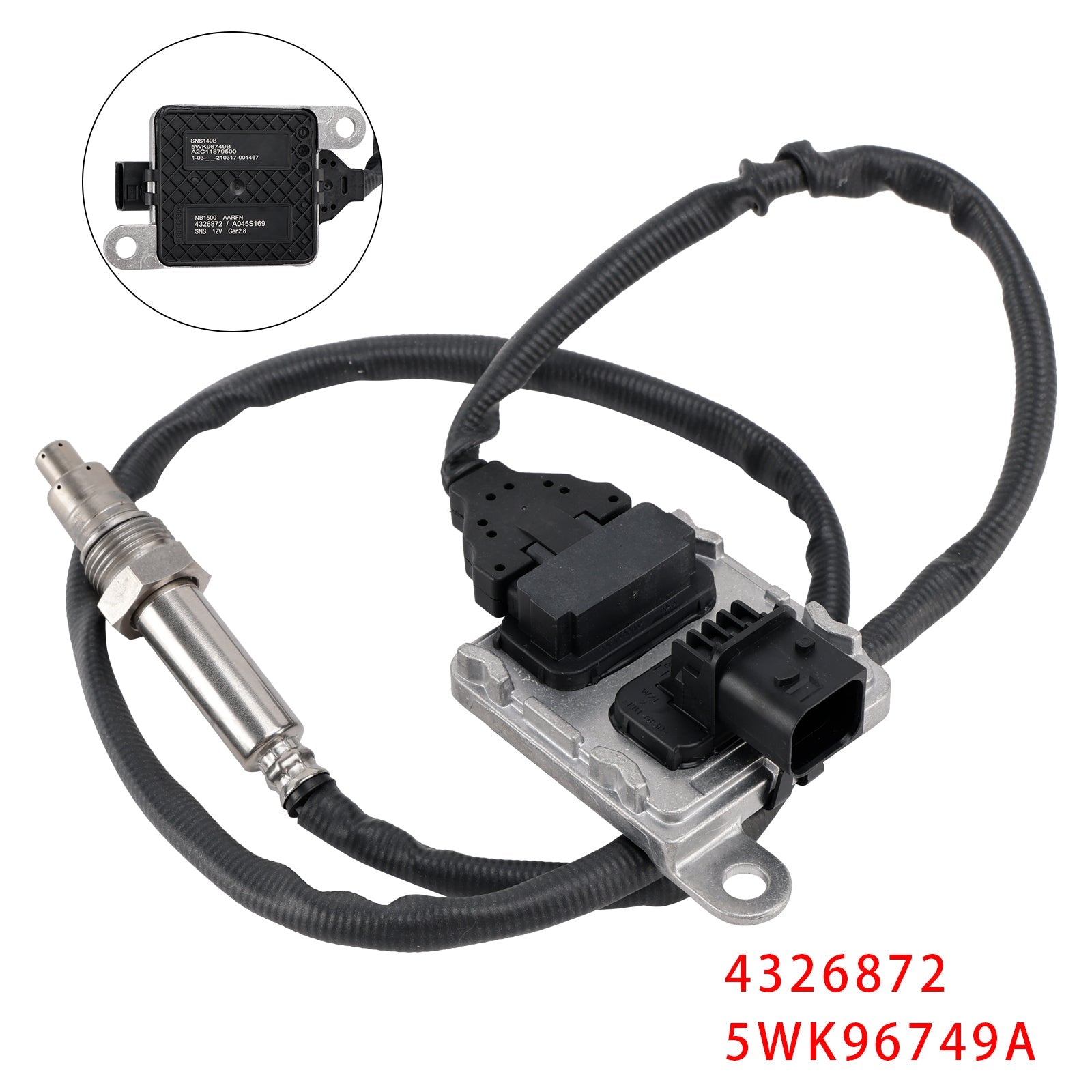 Sensore d'ossido di'azoto NOX per Cummins ISX 15.0 4326872RX 4326872 5WK96749A