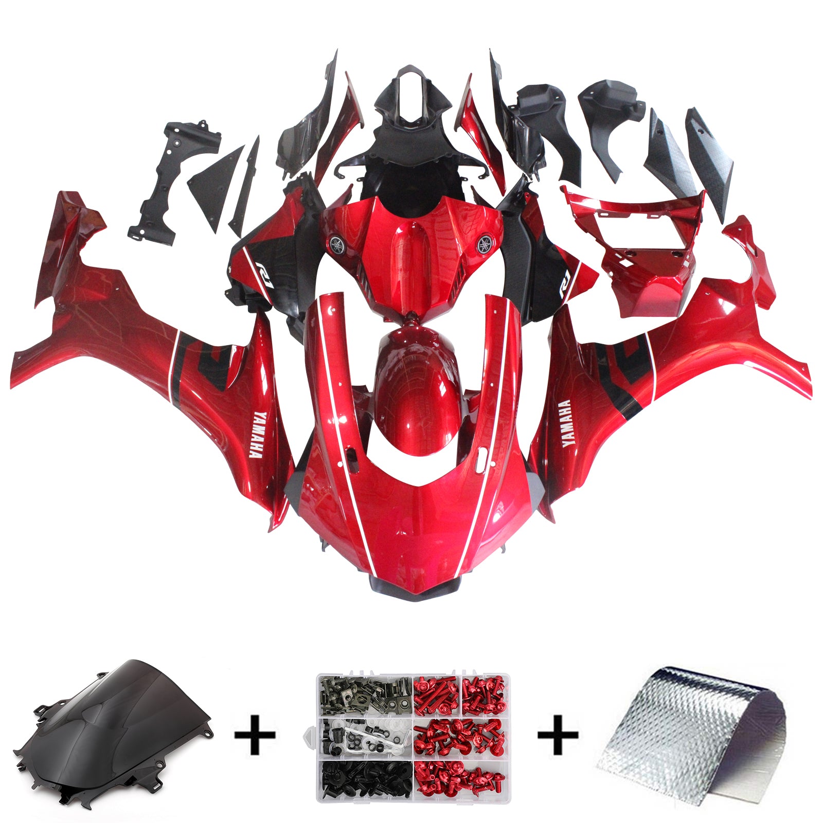 ABS PLASTIC KUIST KIT VOOR YAMAHA YZF 1000 R1 2015-2019