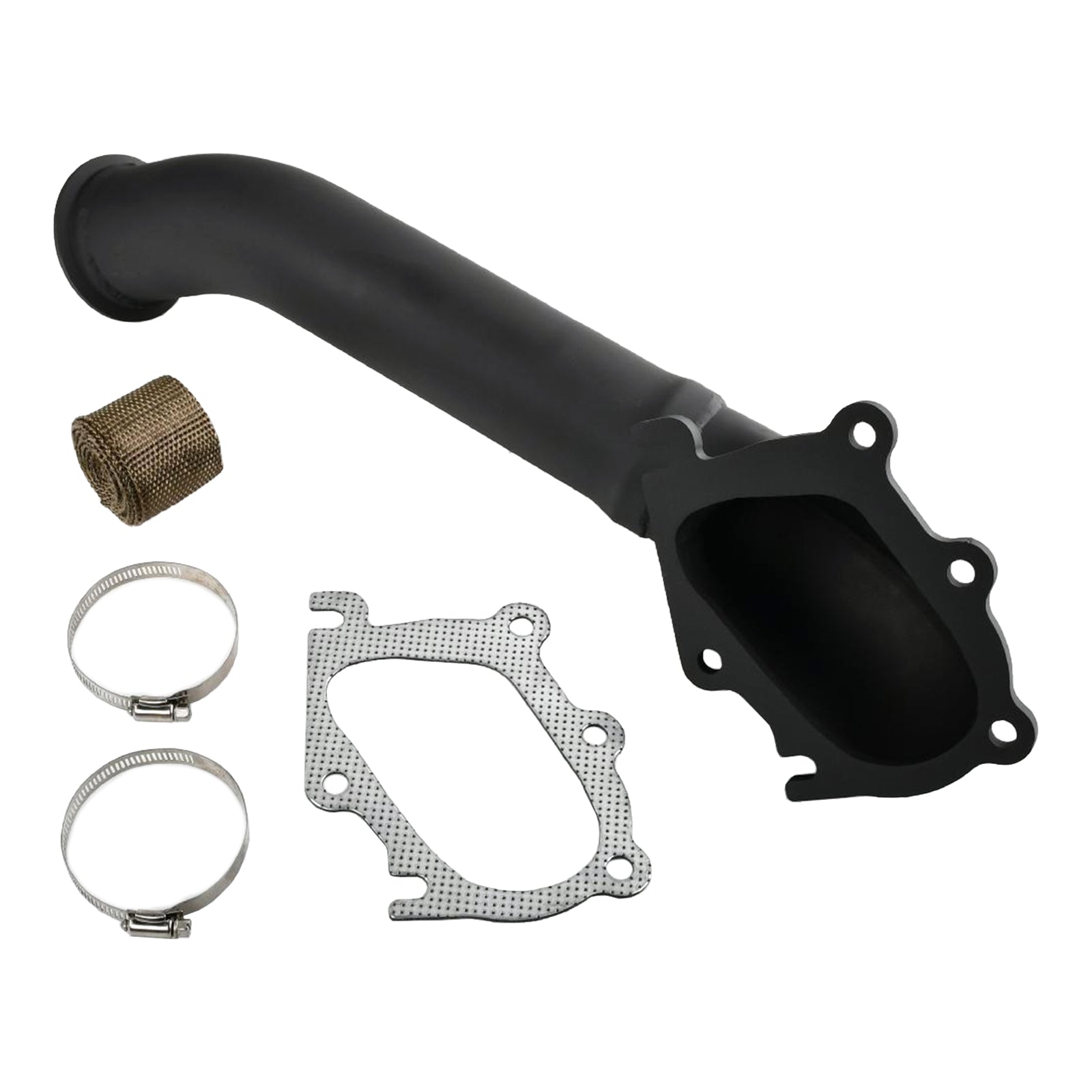Tubo de escape turboalimentado de 3 pulgadas para GMC 6.6 L Duramax LB7 Diesel 2001-2004