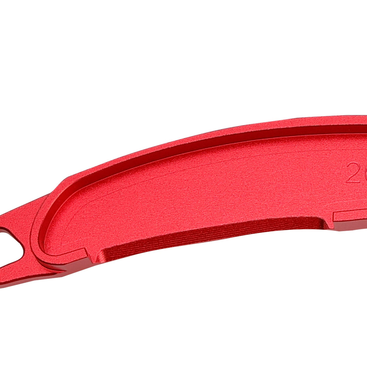 Palettes de changement de vitesse au volant pour Mitsubishi ASX 2013-2015, en aluminium rouge