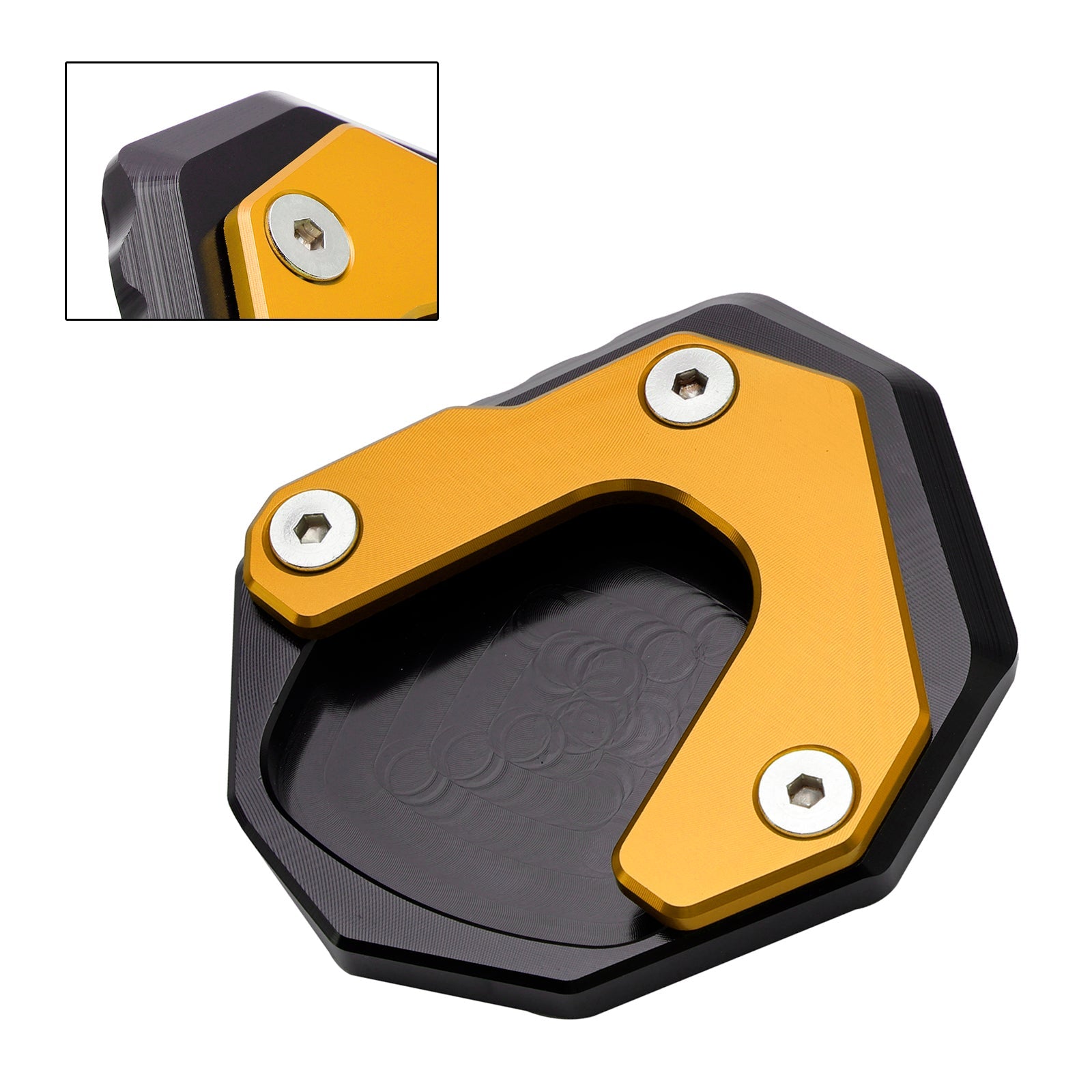 Plaque d'agrandissement de béquille 2023-2024 adaptée à Honda XL 750 Transalp CB750 Hornet