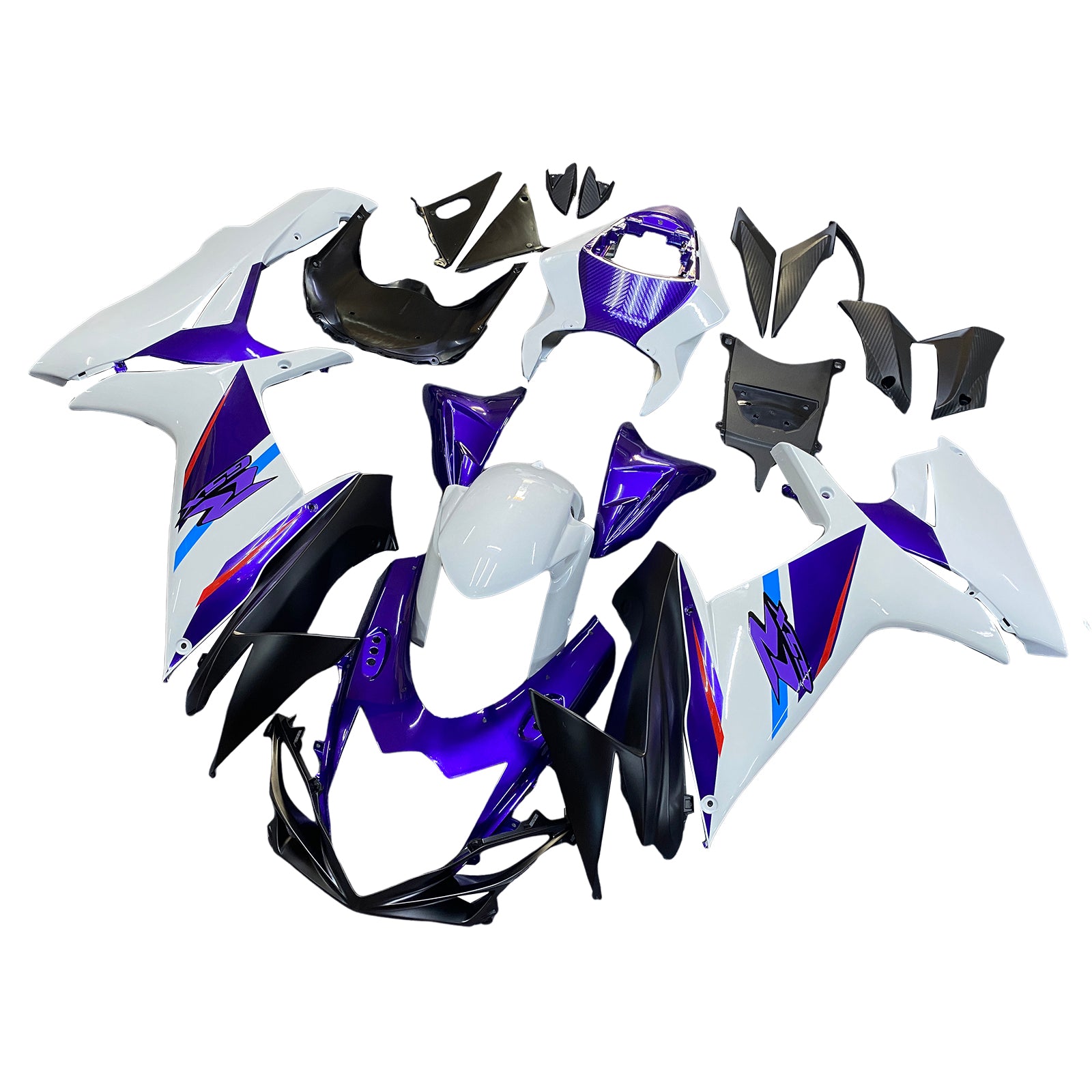 2011-2025 Suzuki GSXR 600/750 K11 komplet oklepa za vbrizgavanje Amotopart karoserija plastika
