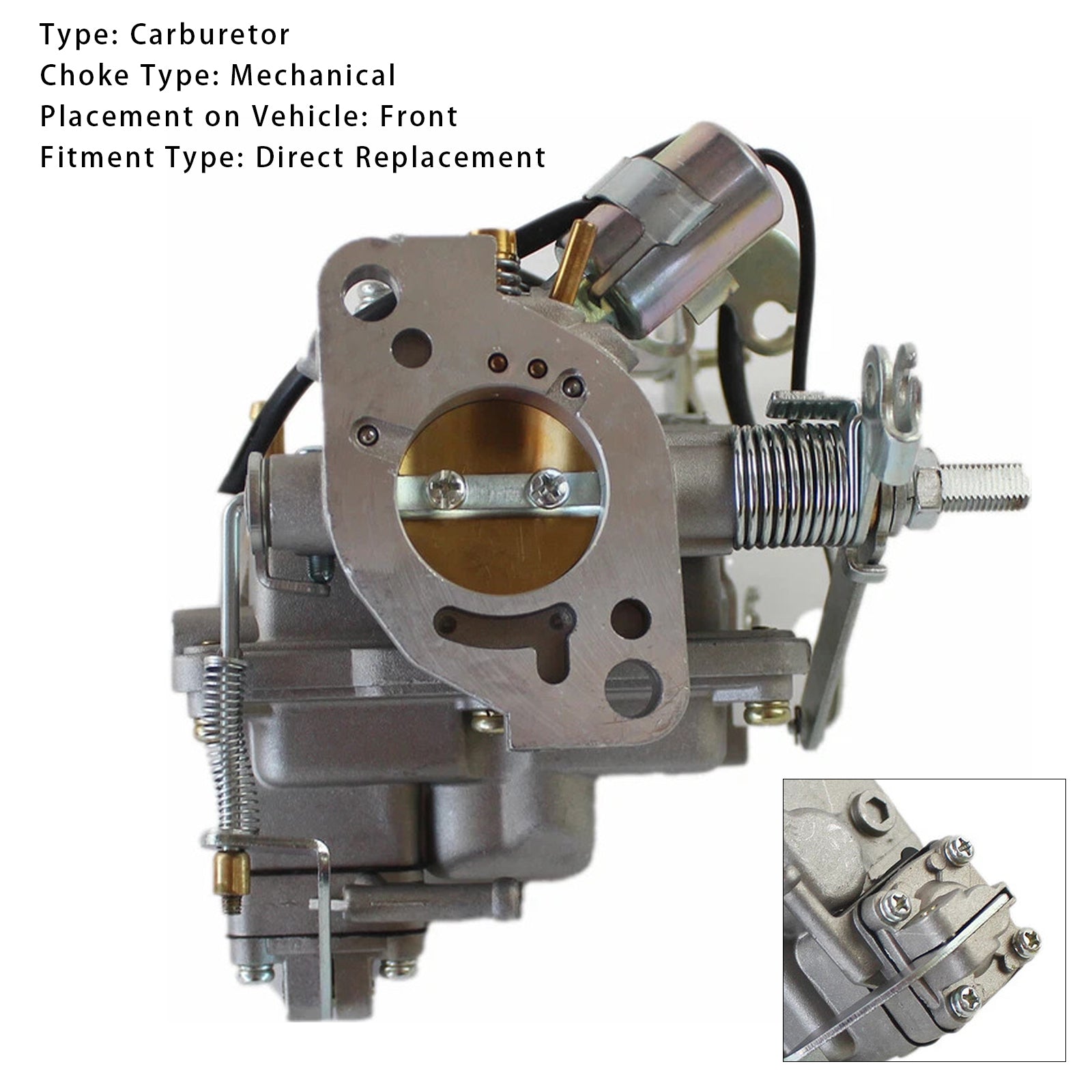 Carburador Suzuki SJ410 F10A ST100 ST308 13200-82780 13200-77100 (1347) 1983-2009