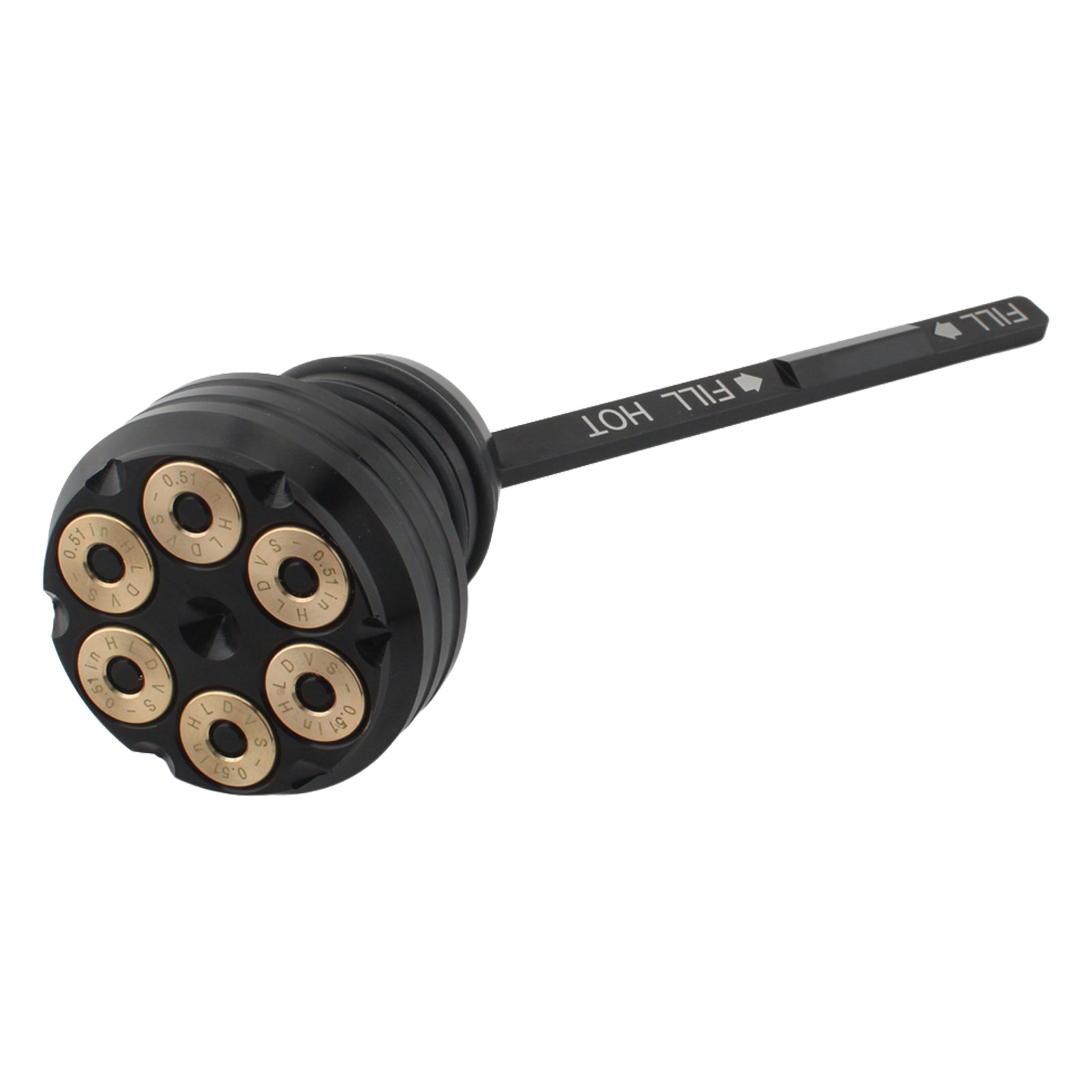 Tapa del tanque de medidor de aceite para Softail 2000-2017 Todos los modelos