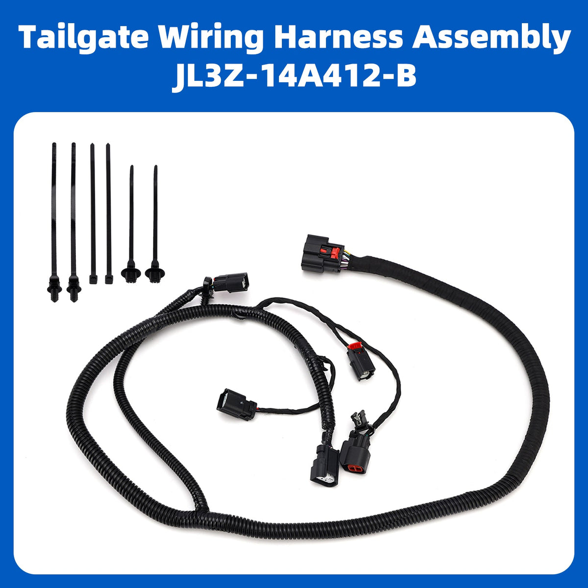 Faisceau de câblage de hayon JL3Z-14A412-B pour Ford F-150 2015-2020