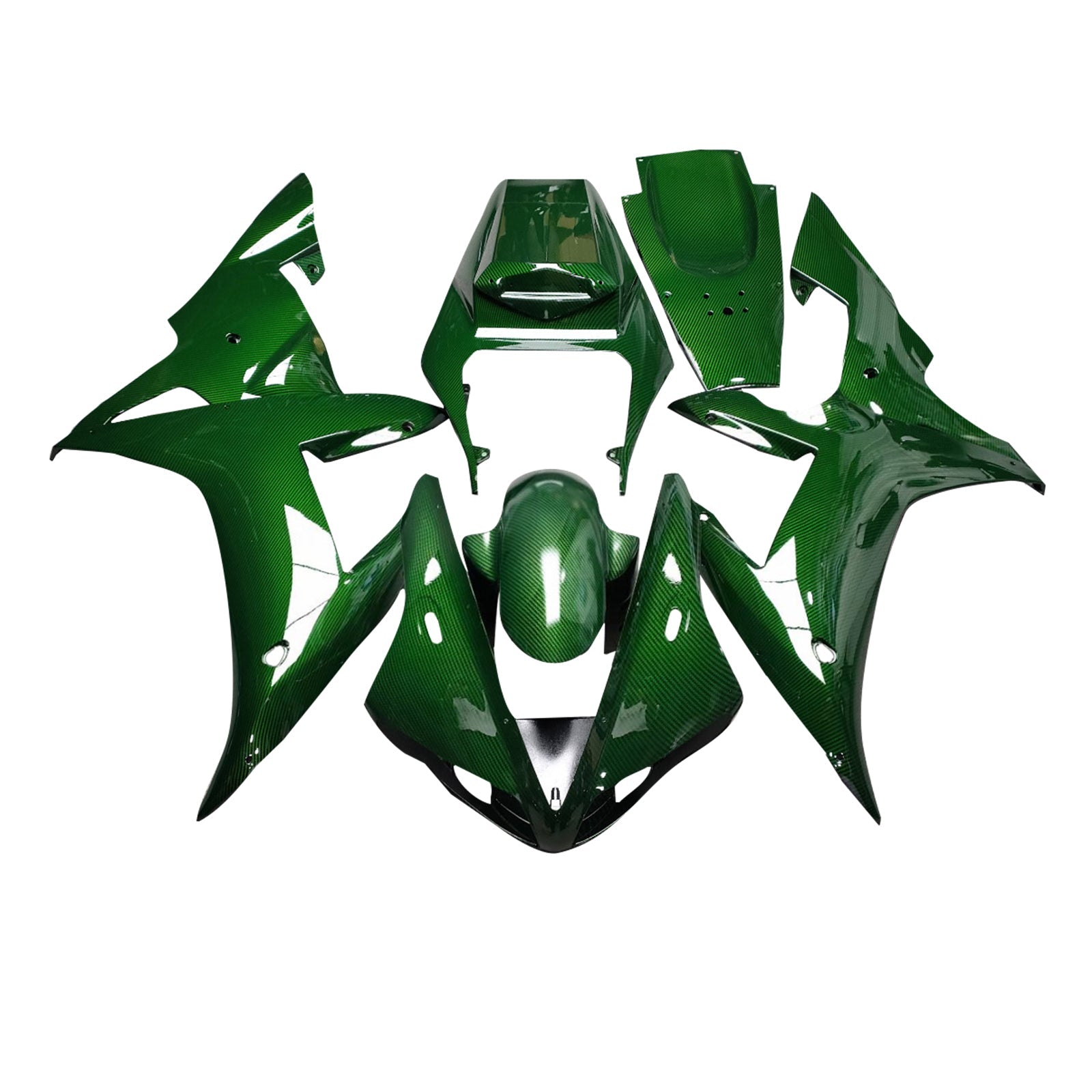 Kit carenatura iniettata in plastica ABS per Yamaha YZFR1 YZF-R1 2002-2003
