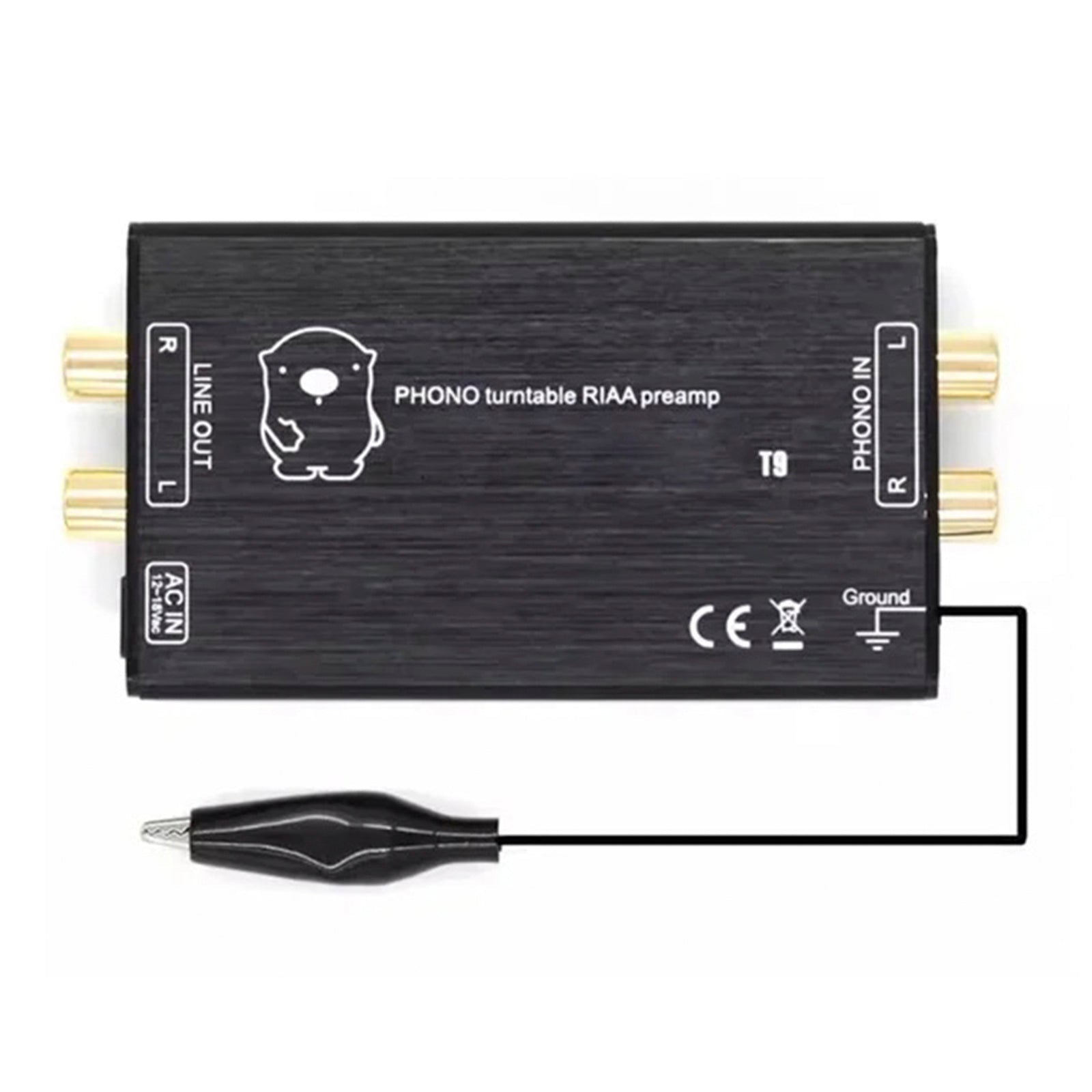 Preamplificatore fono T11, preamplificatore fono MM per giradischi stereo in vinile