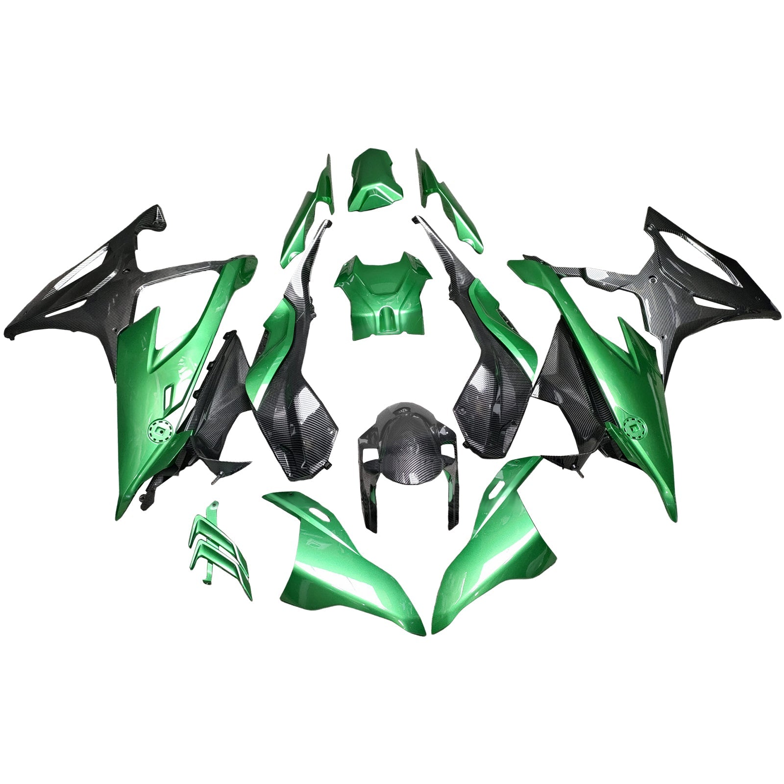 Kit de carénage d'injection pour BMW M1000RR S1000RR 2019-2022 Carrosserie Plastique ABS