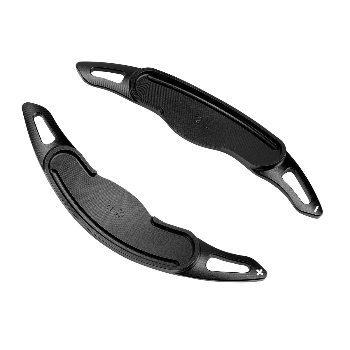 Levas de cambio de volante para Mini F54 F55 F56 F57, aluminio negro