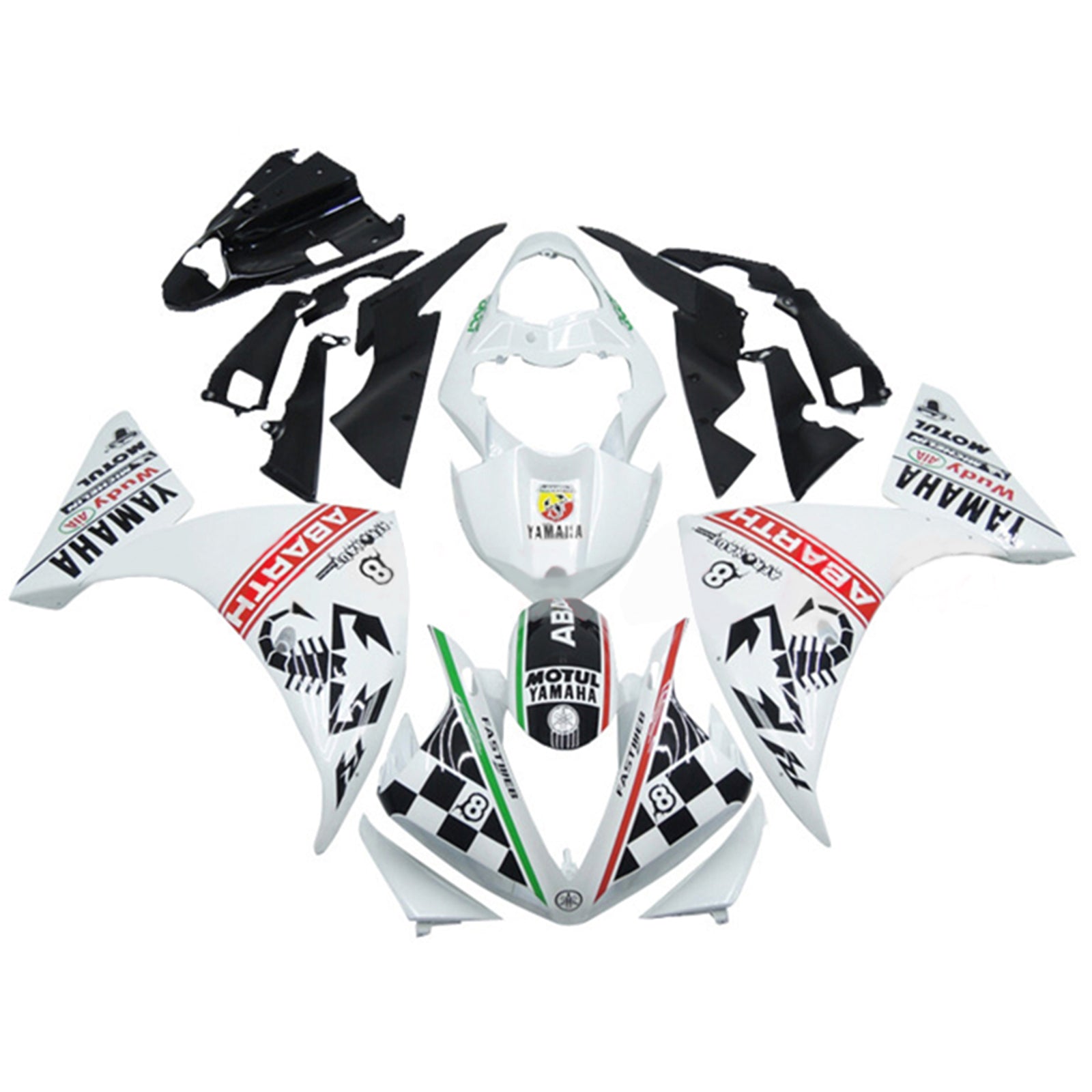 Yamaha YZF-R1 2012-2014 komplet za vbrizgavanje, plastična karoserija ABS