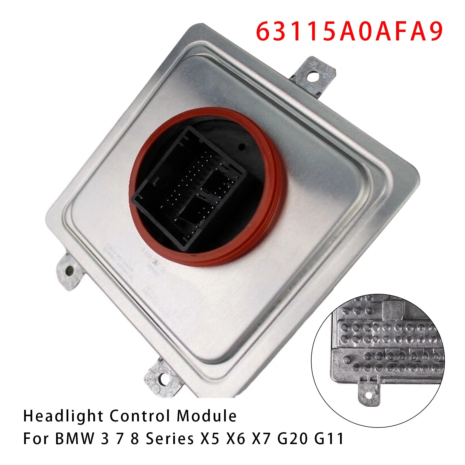 Modulo di controllo fari a LED BMW Serie 3, 7, 8, X5, X6, X7 G20 G11 63115A0AFA9