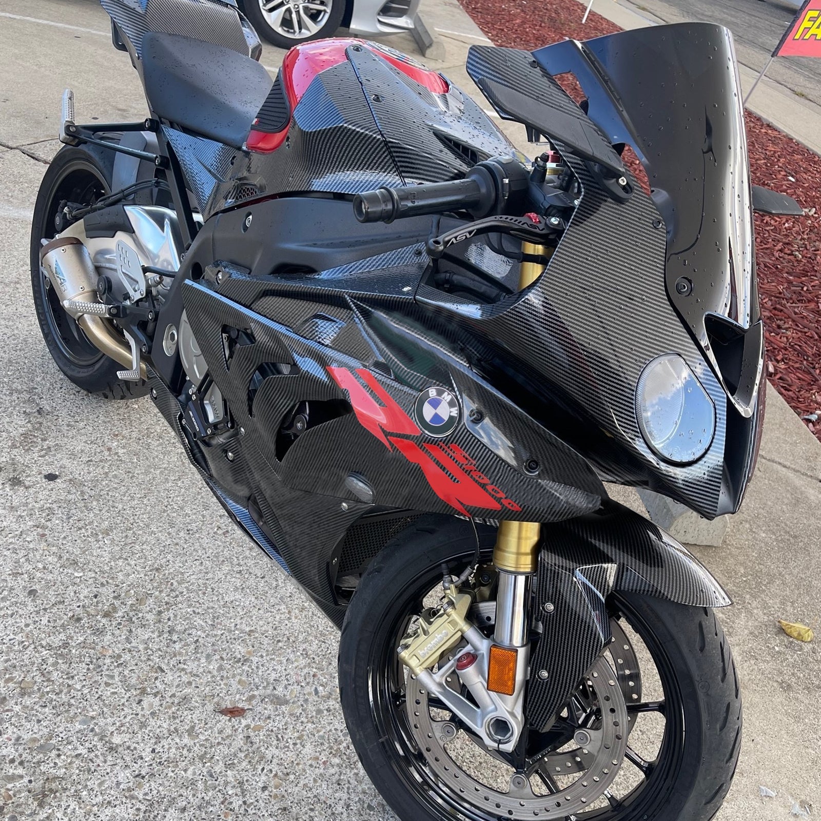 Kit de carénage d'injection pour BMW S1000RR 2017-2018 Carrosserie Plastique ABS