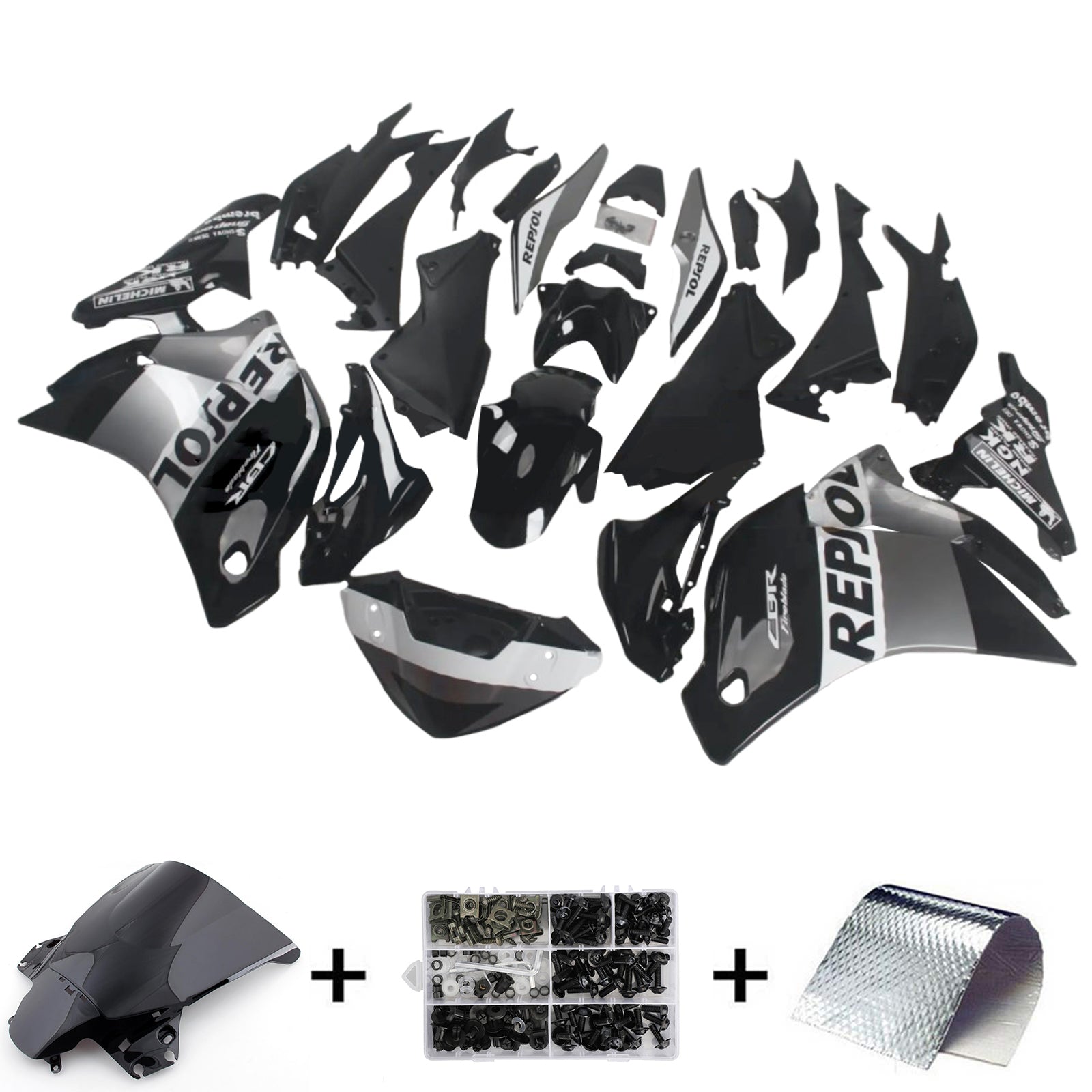 Kit Carenado Inyección Honda CBR250R 2011-2015 Carrocería Plástico ABS