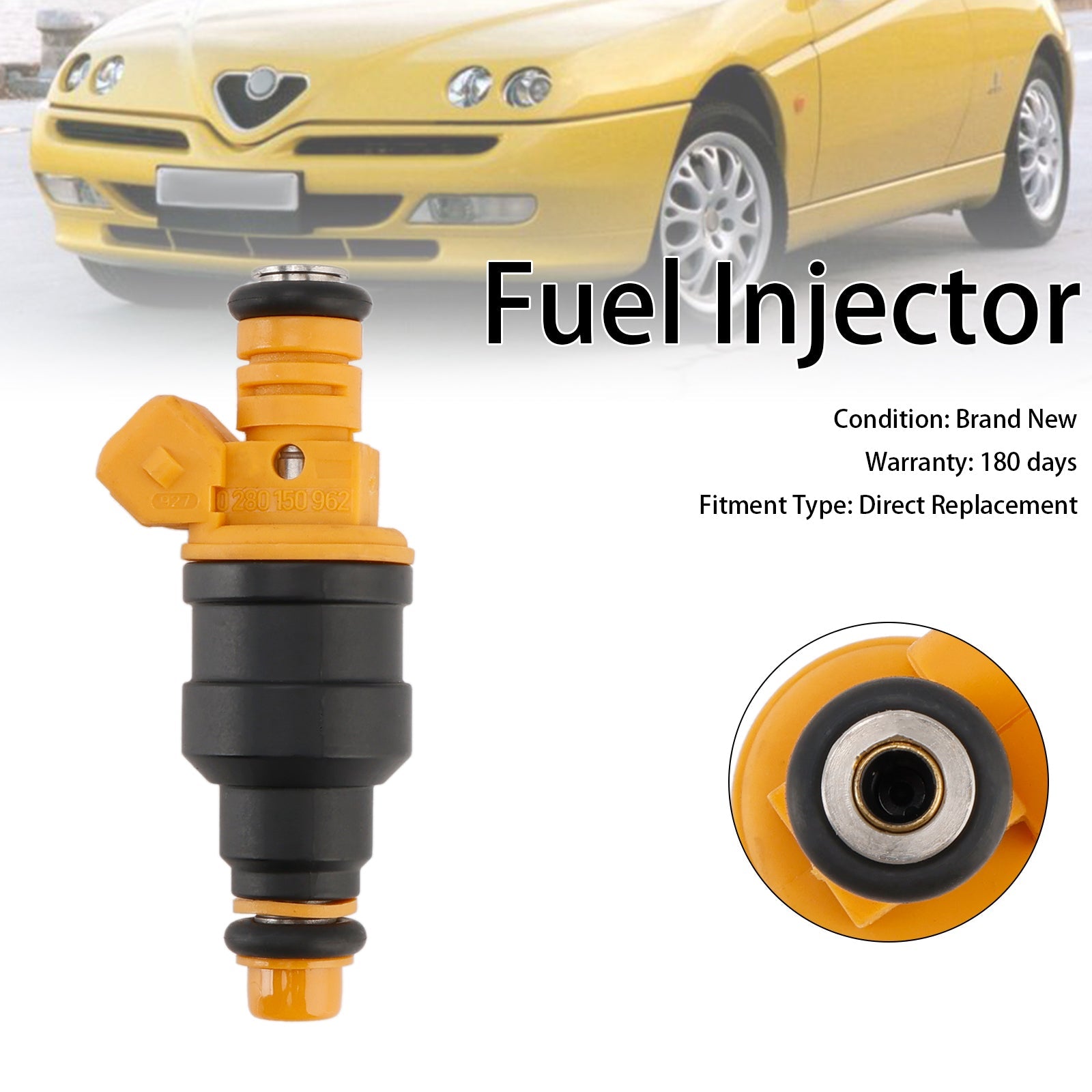 Injecteur de carburant 0280150962 pour Opel Senator B 3.0L 1988-1993 93208787