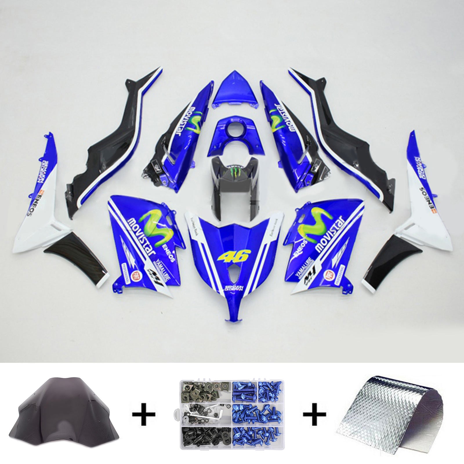 Injection Fairing Kit Bodywork fit For Yamaha T-Max TMAX530 2012-2014