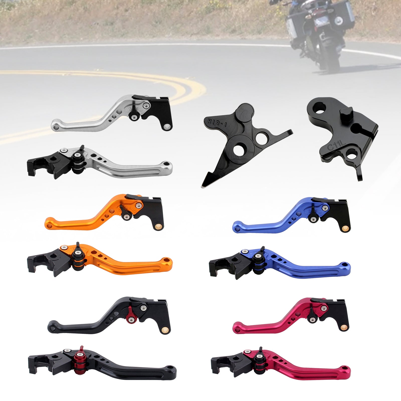 Krótka dźwignia hamulca i sprzęgła dla Honda CRF1100L Africa Twin 2020-2021