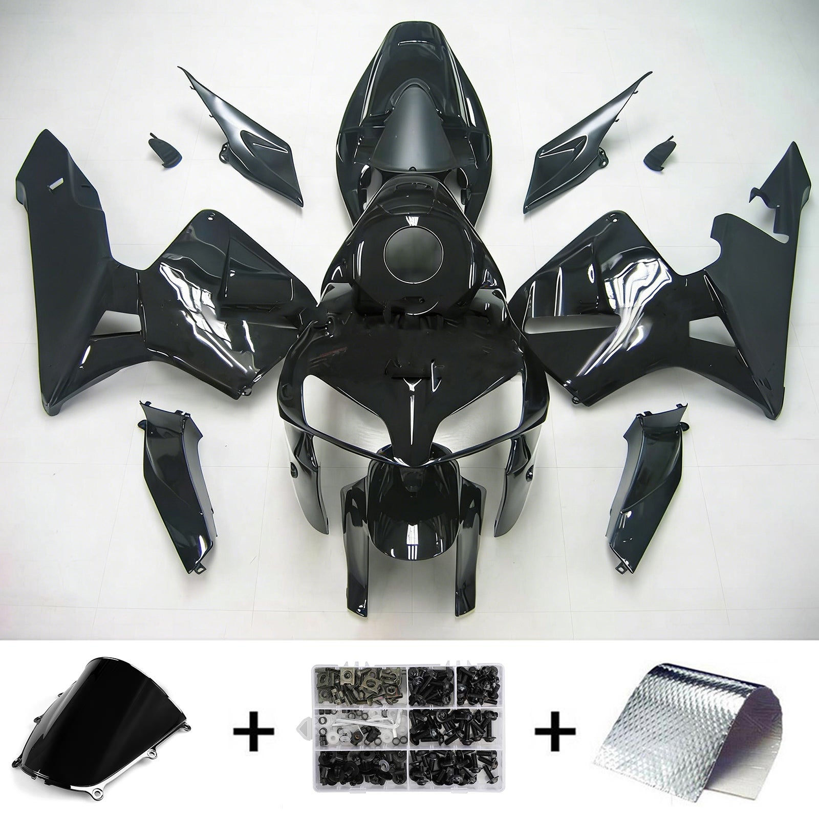 Kit de carénage par injection, carrosserie en plastique ABS pour Honda CBR600RR 2005-2006 F5