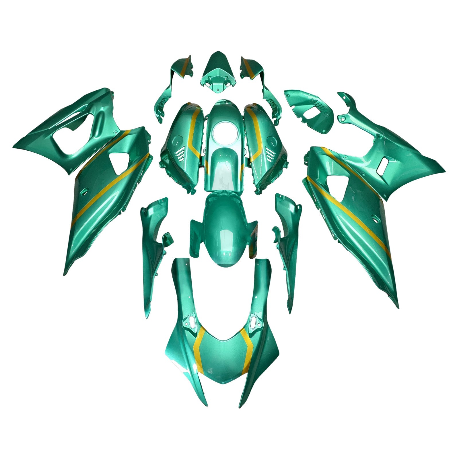 Kit de carenado inyectado de plástico ABS para Yamaha YZF-R7 2021-2025