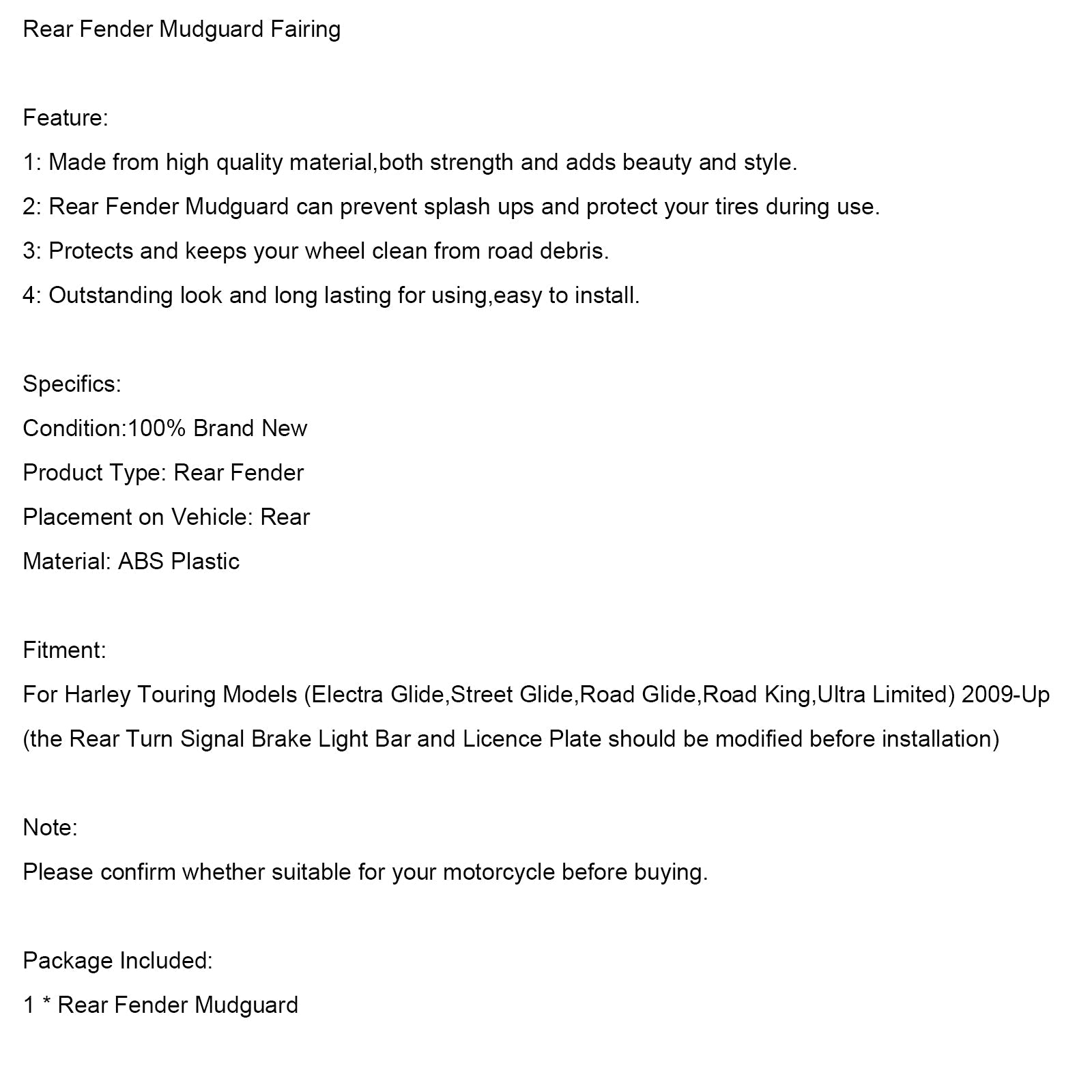 Napadalec turneje Electra Street Road Glide 2009-2024