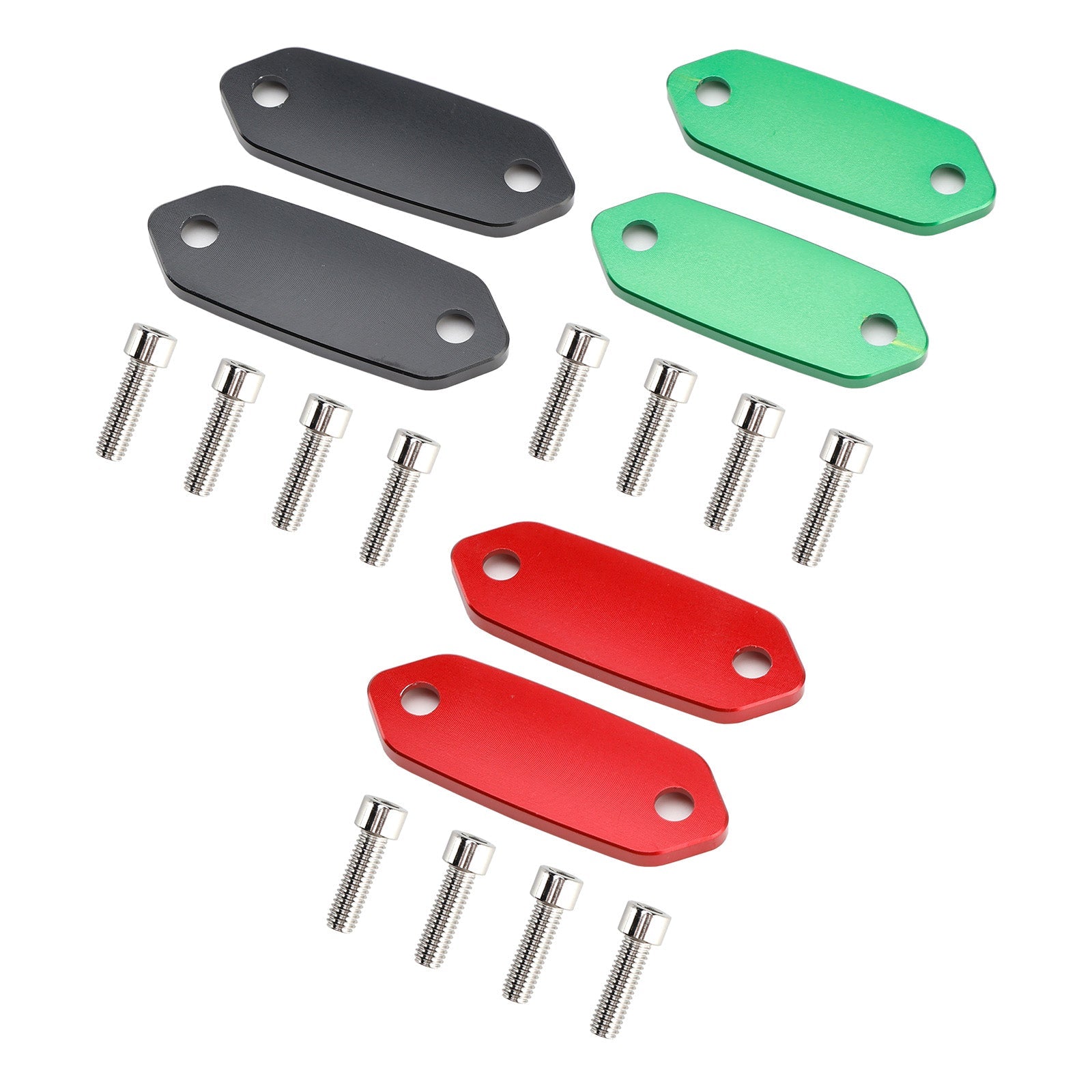 Placa de bloque de espejo retrovisor para Kawasaki Ninja 300 250 400 125 ZX6R 636