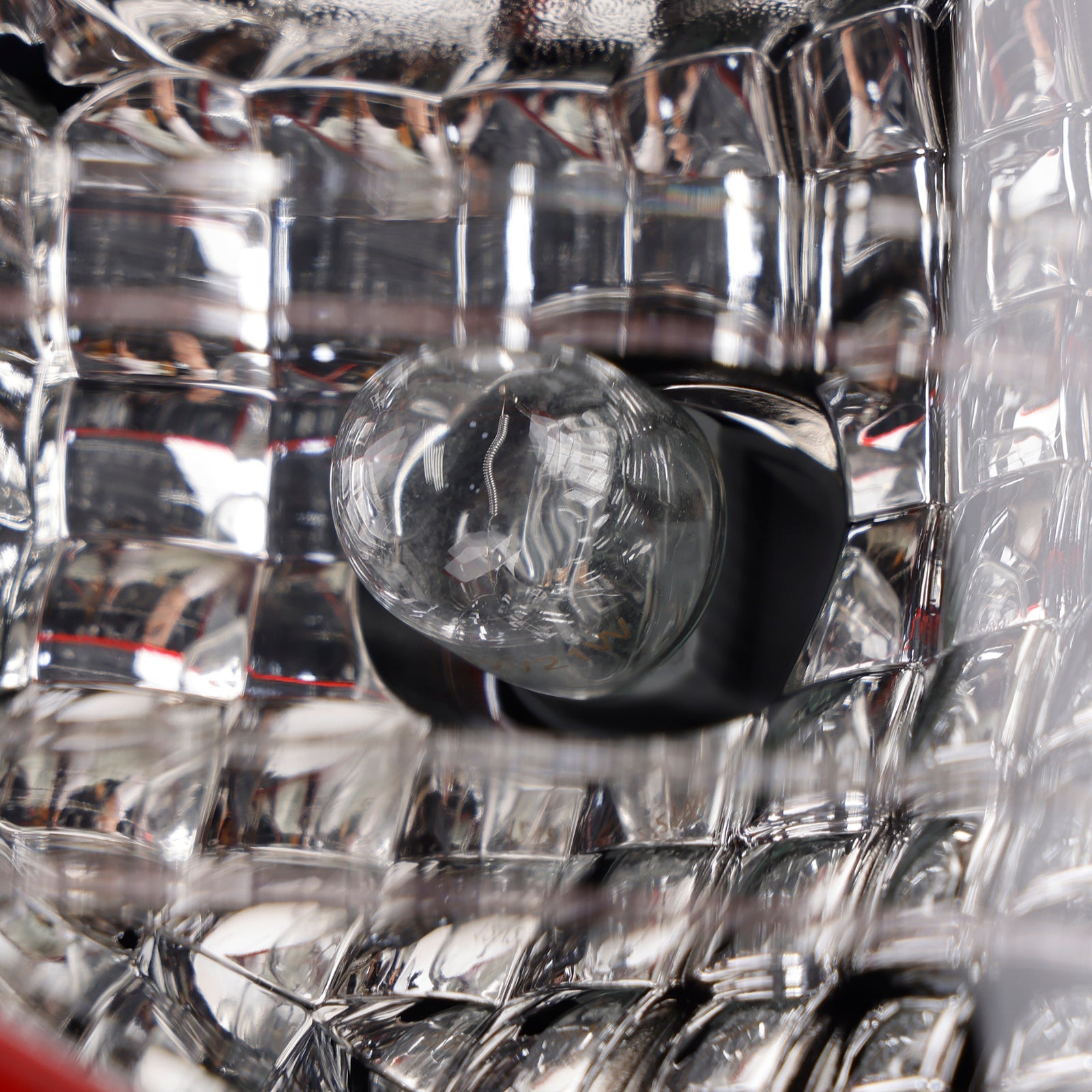 Par de luces traseras LED rayadas 3D para Nissan Navara NP300 D23 2015-2021