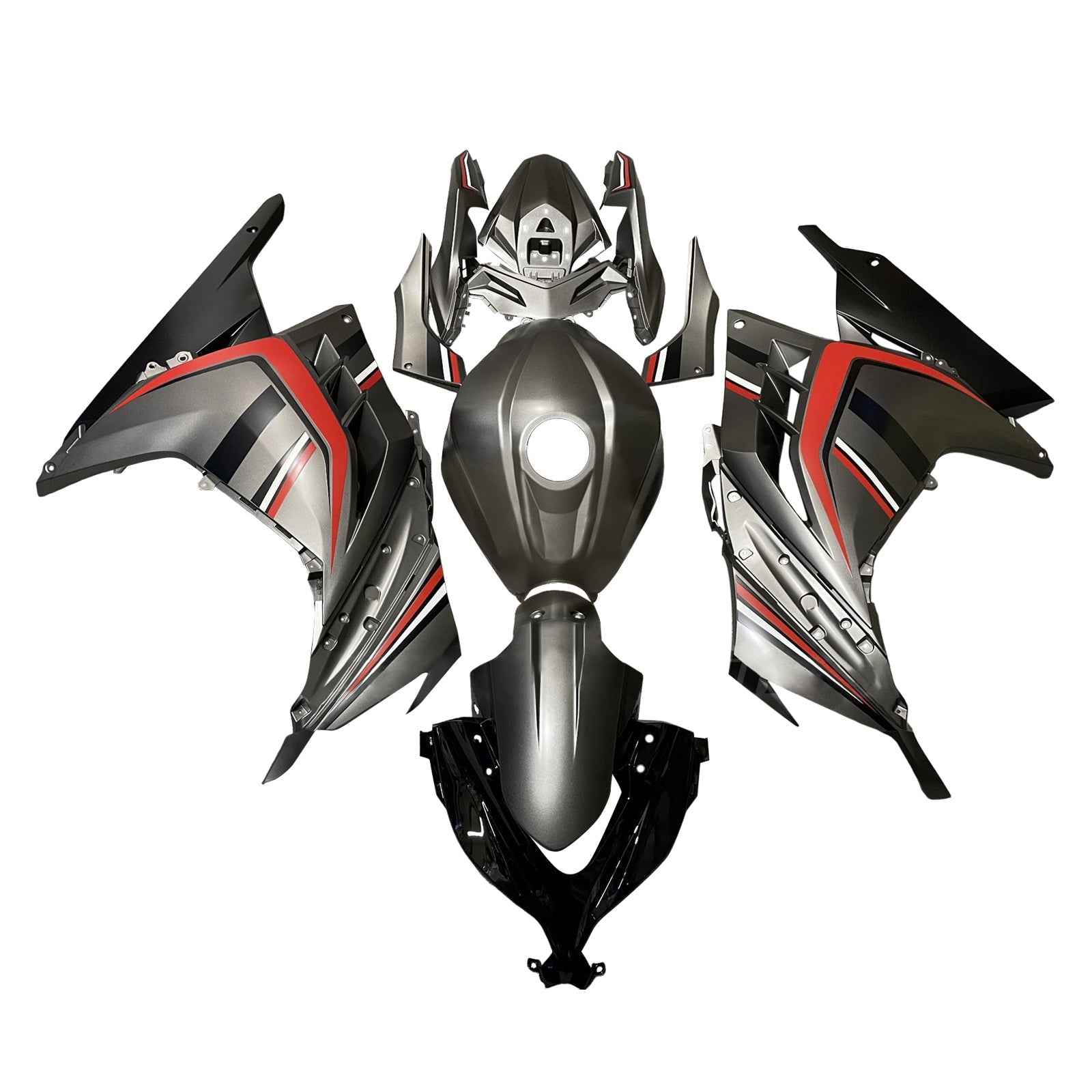 Injekcijski komplet, plastična karoserija ABS za Kawasaki EX300 ninja300 2013-2024