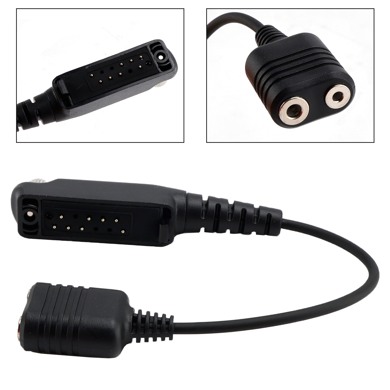 Kabel konwertera portu słuchawek z 2-pinowym interfejsem K do Sepura STP8000 STP8030 STP8035