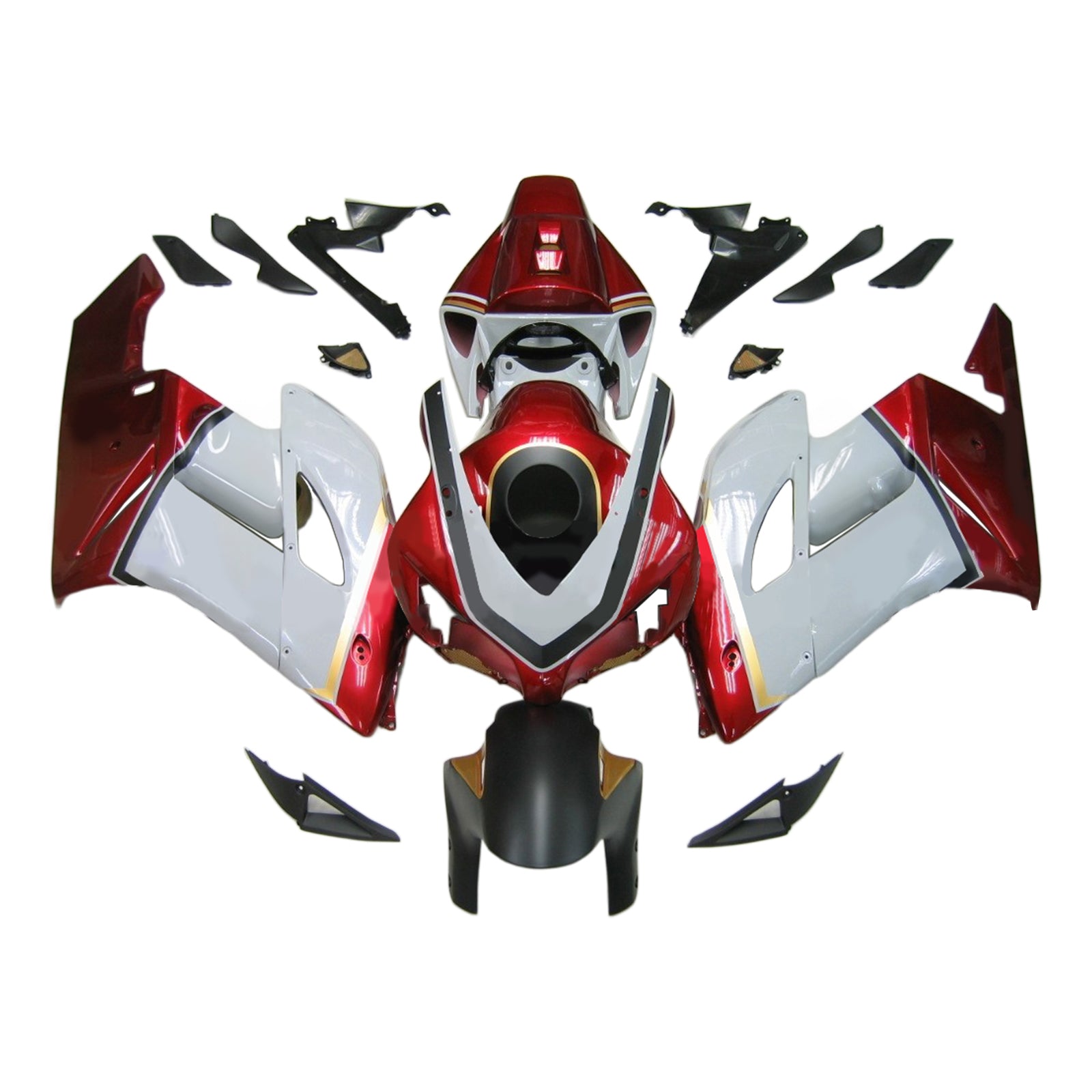 Kit de carénage par injection, carrosserie en plastique ABS pour Honda CBR1000RR 2004-2005