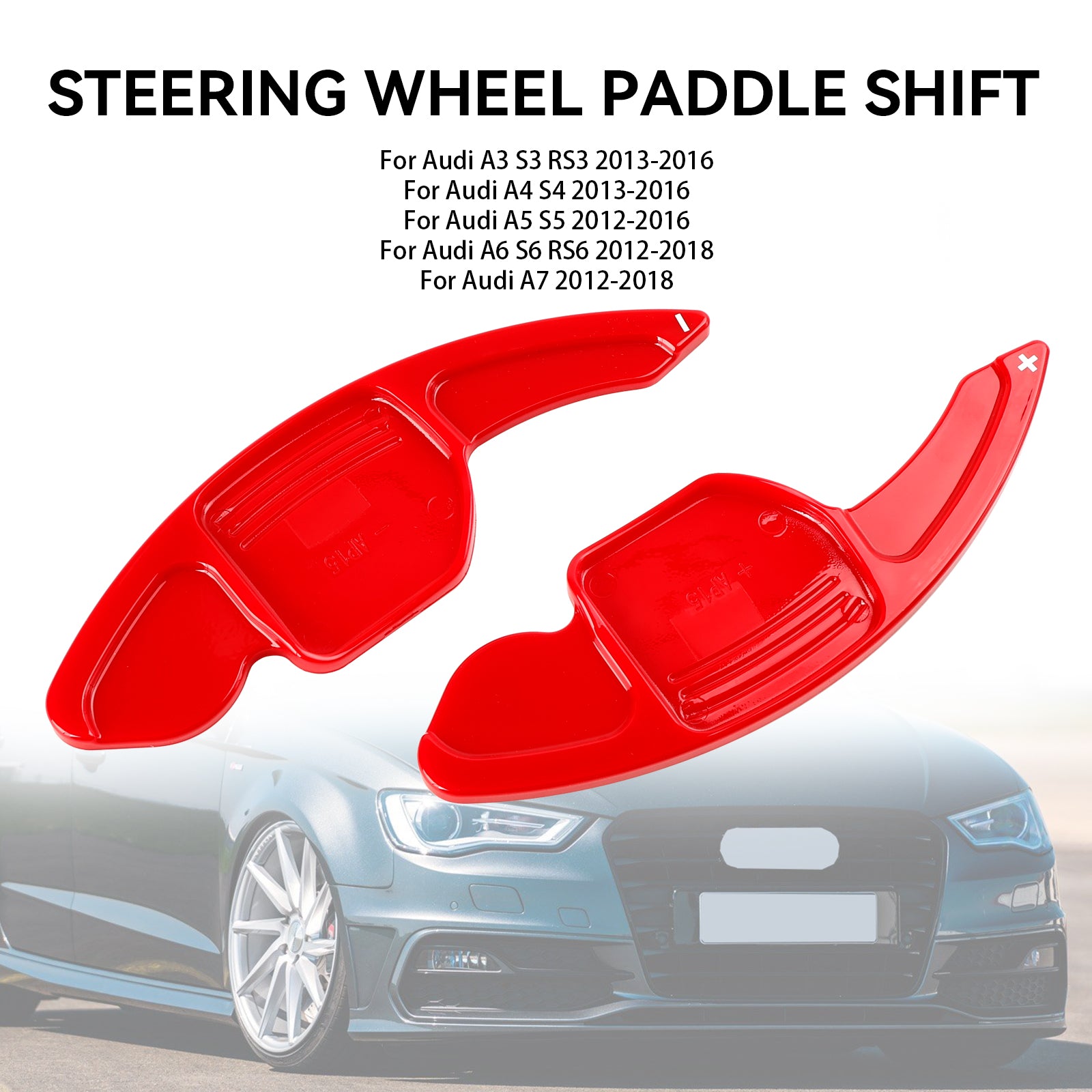 Steering Wheel Shift Paddle Shifter Extended Pour Audi A3 A4 A5 A6 A7 A8 Q5 Q7